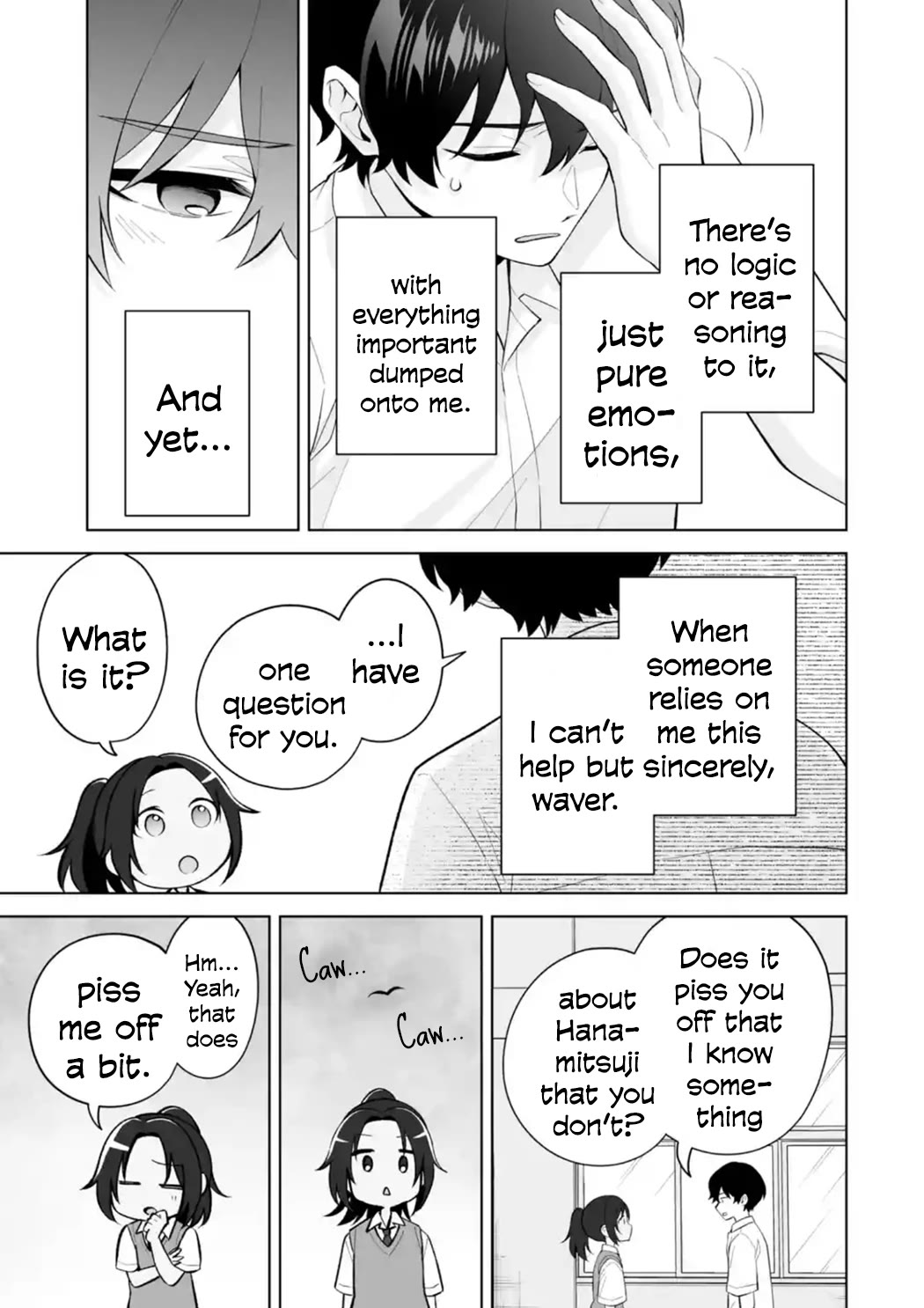Please Leave Me Alone (For Some Reason, She Wants to Change a Lone Wolf's Helpless High School Life.) Chapter 29 page 29 - Chapter 29: There's No Way a Loner Can Solve a Relationship Problem, Right?