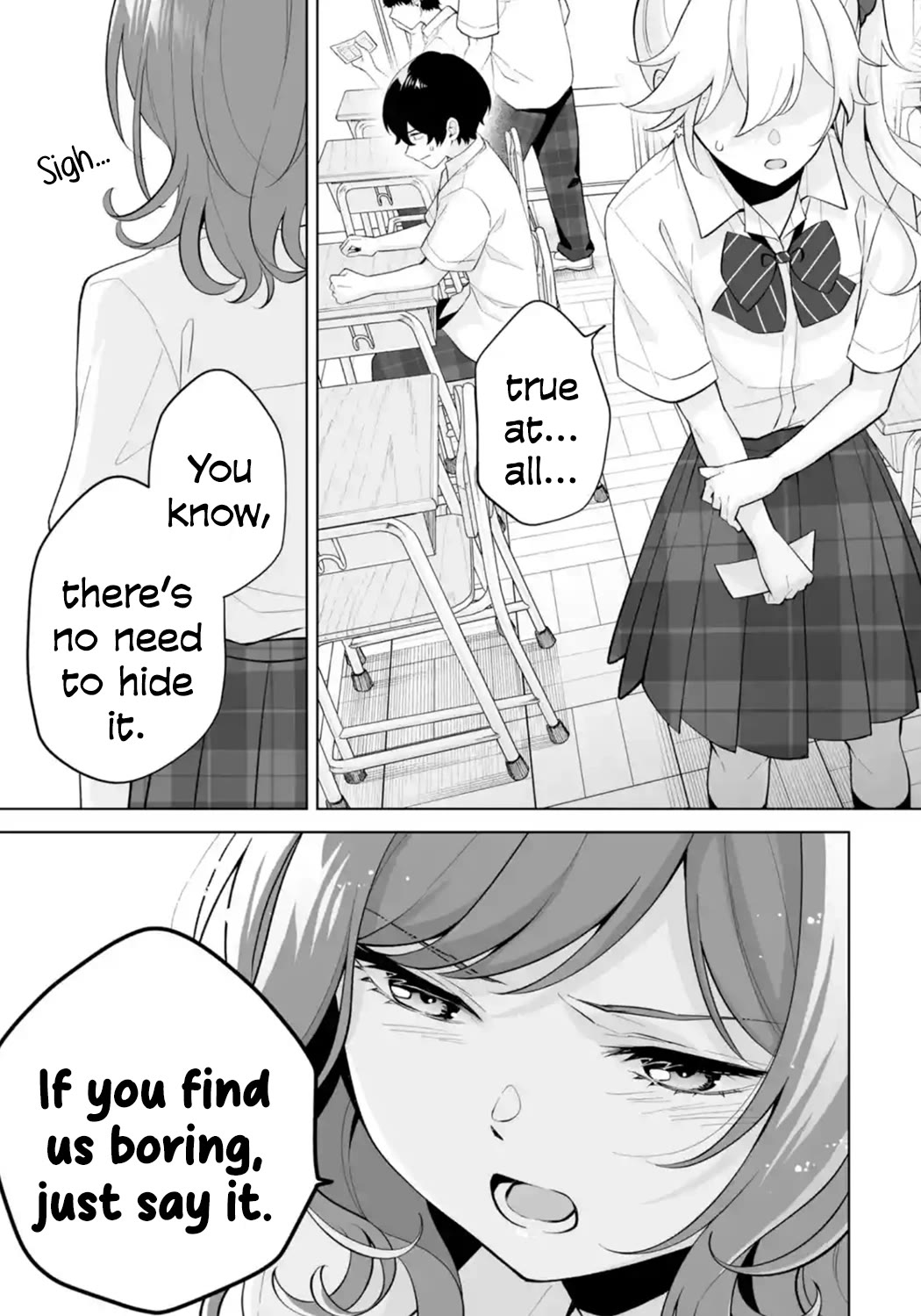 Please Leave Me Alone (For Some Reason, She Wants to Change a Lone Wolf's Helpless High School Life.) Chapter 29 page 7 - Chapter 29: There's No Way a Loner Can Solve a Relationship Problem, Right?