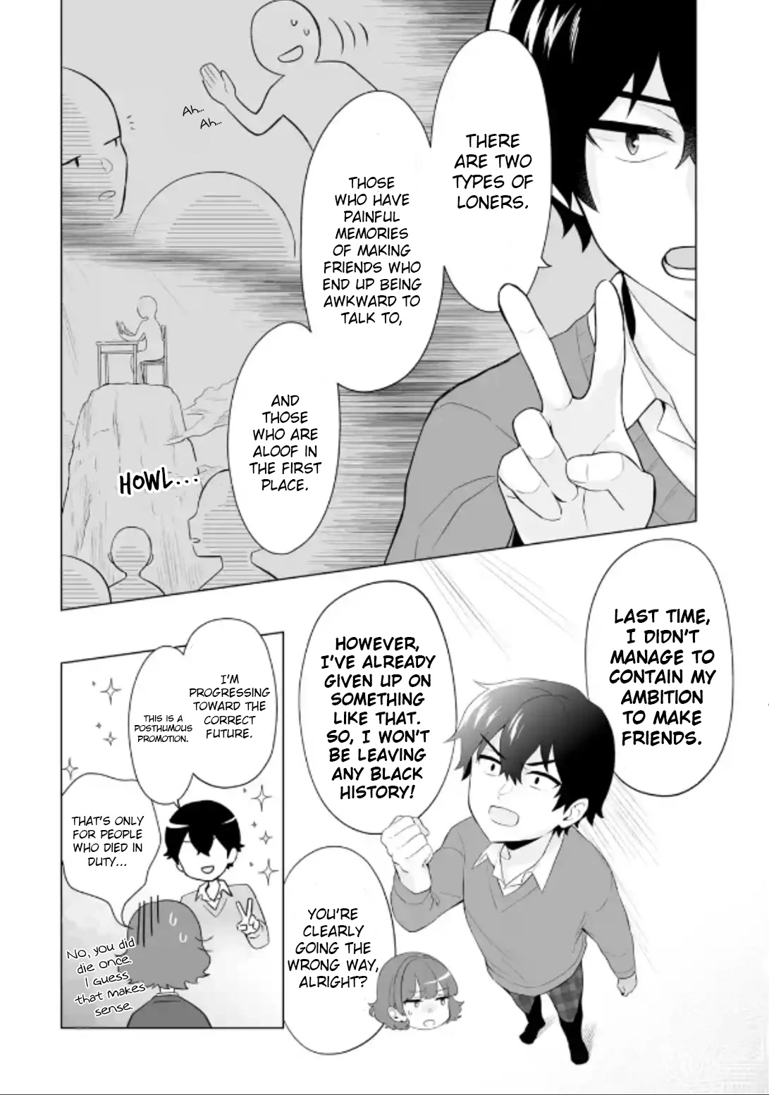 Please Leave Me Alone (For Some Reason, She Wants to Change a Lone Wolf's Helpless High School Life.) Chapter 3 page 14 - Chapter 3: I Don't Want to Start My High School Life All Over Again in the First Place, Alright?