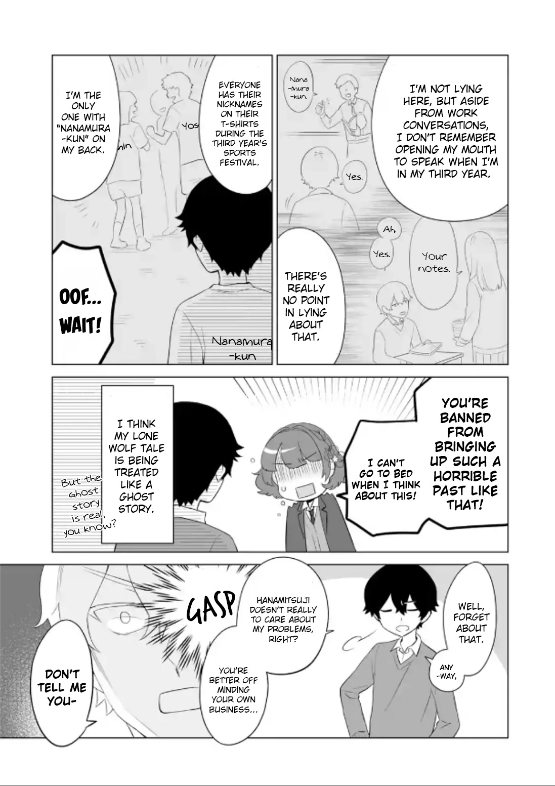 Please Leave Me Alone (For Some Reason, She Wants to Change a Lone Wolf's Helpless High School Life.) Chapter 3 page 21 - Chapter 3: I Don't Want to Start My High School Life All Over Again in the First Place, Alright?