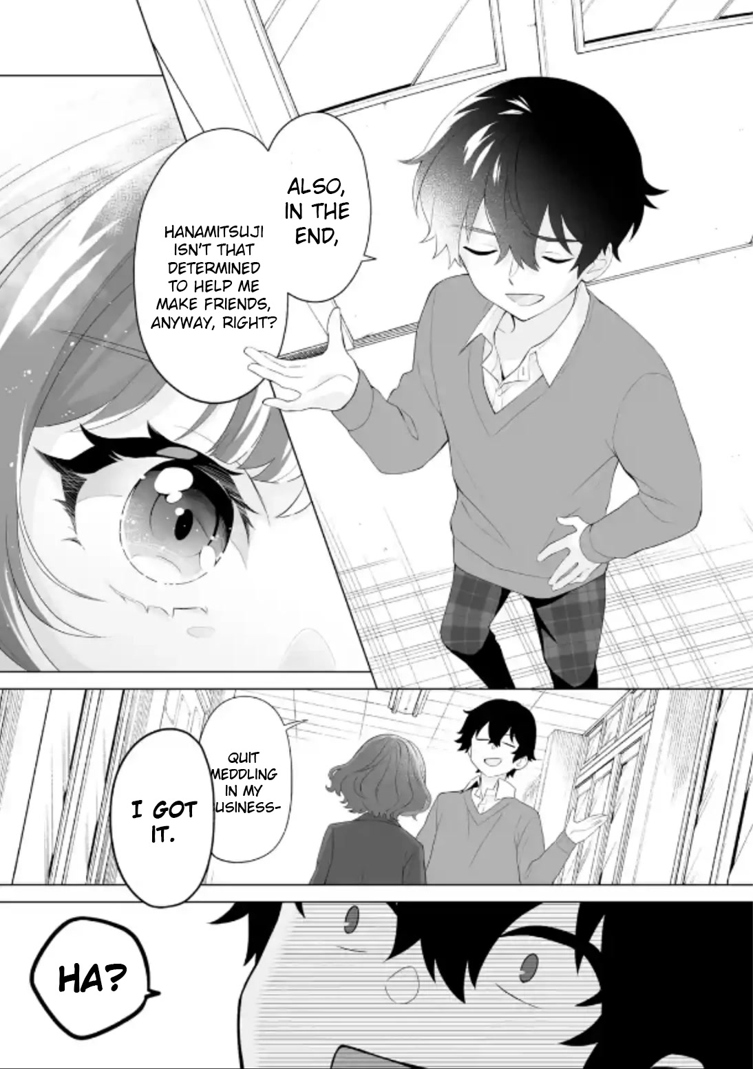 Please Leave Me Alone (For Some Reason, She Wants to Change a Lone Wolf's Helpless High School Life.) Chapter 3 page 23 - Chapter 3: I Don't Want to Start My High School Life All Over Again in the First Place, Alright?