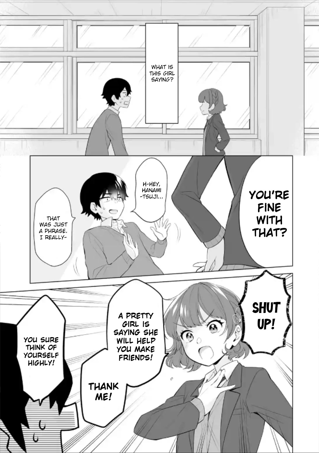 Please Leave Me Alone (For Some Reason, She Wants to Change a Lone Wolf's Helpless High School Life.) Chapter 3 page 25 - Chapter 3: I Don't Want to Start My High School Life All Over Again in the First Place, Alright?
