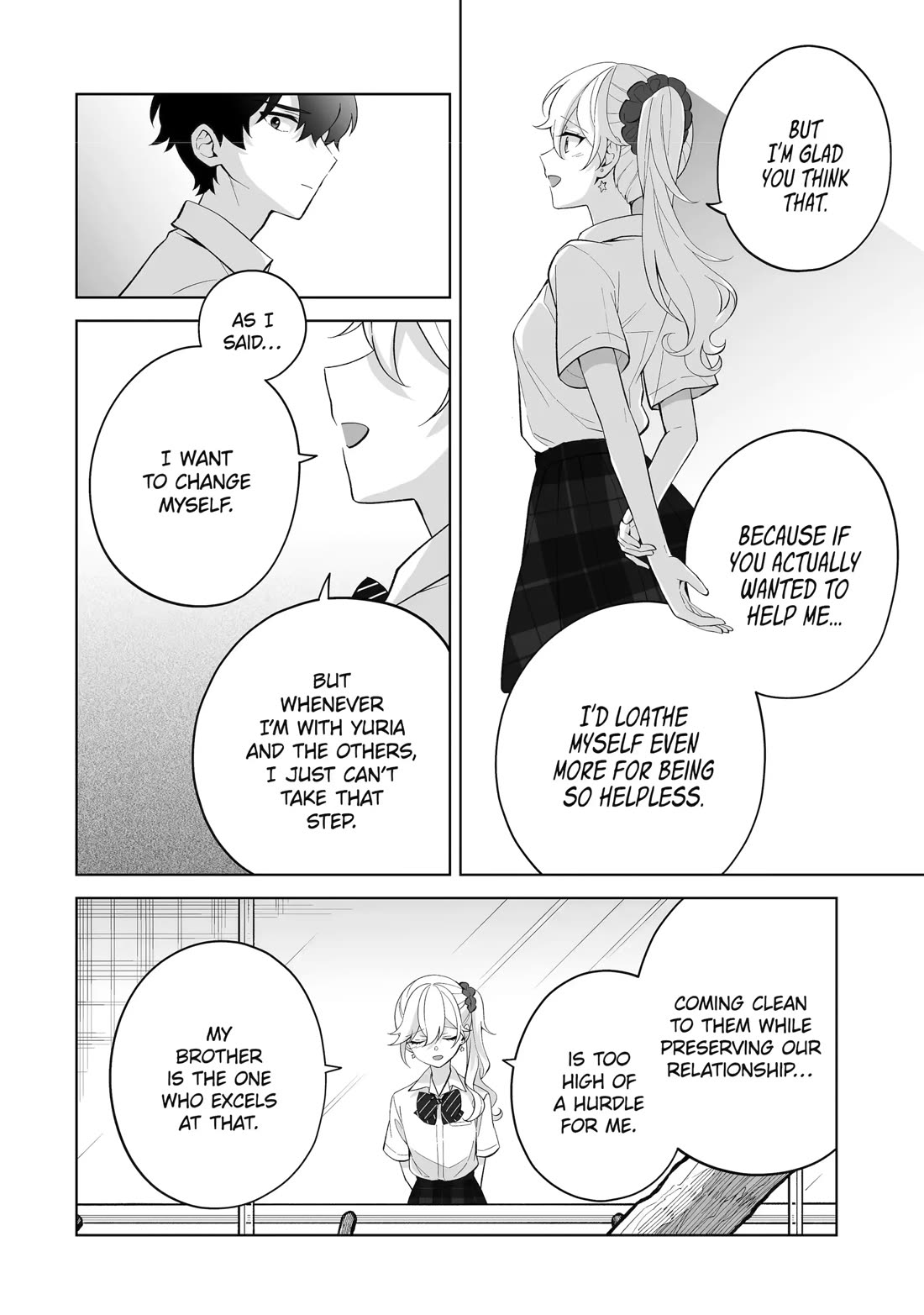 Please Leave Me Alone (For Some Reason, She Wants to Change a Lone Wolf's Helpless High School Life.) Chapter 31 page 14 - Chapter 31