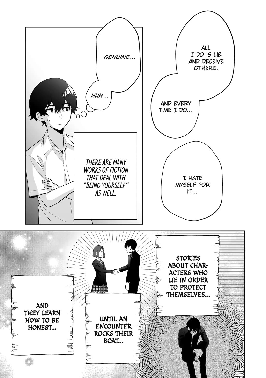 Please Leave Me Alone (For Some Reason, She Wants to Change a Lone Wolf's Helpless High School Life.) Chapter 31 page 17 - Chapter 31