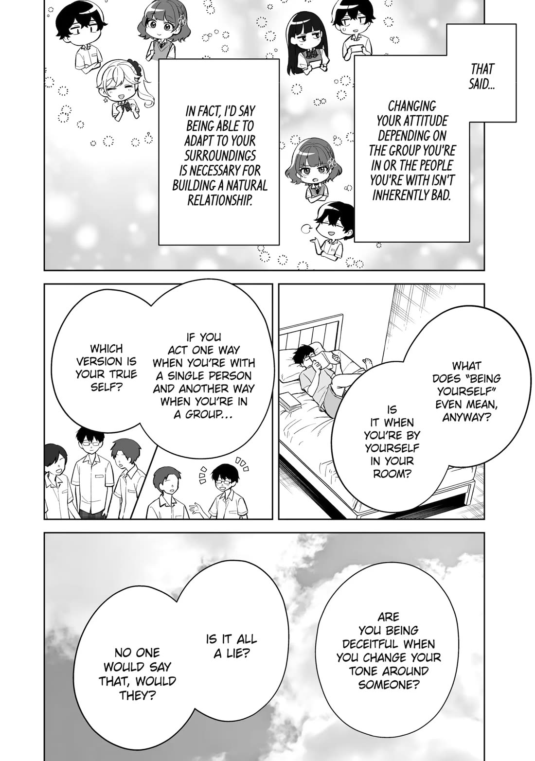 Please Leave Me Alone (For Some Reason, She Wants to Change a Lone Wolf's Helpless High School Life.) Chapter 31 page 22 - Chapter 31