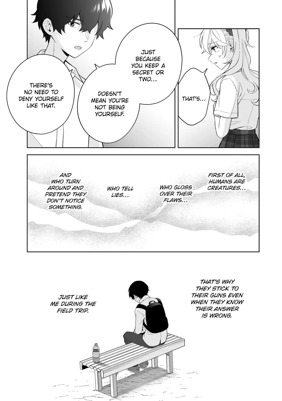 Please Leave Me Alone (For Some Reason, She Wants to Change a Lone Wolf's Helpless High School Life.) Chapter 31 page 23 - Chapter 31