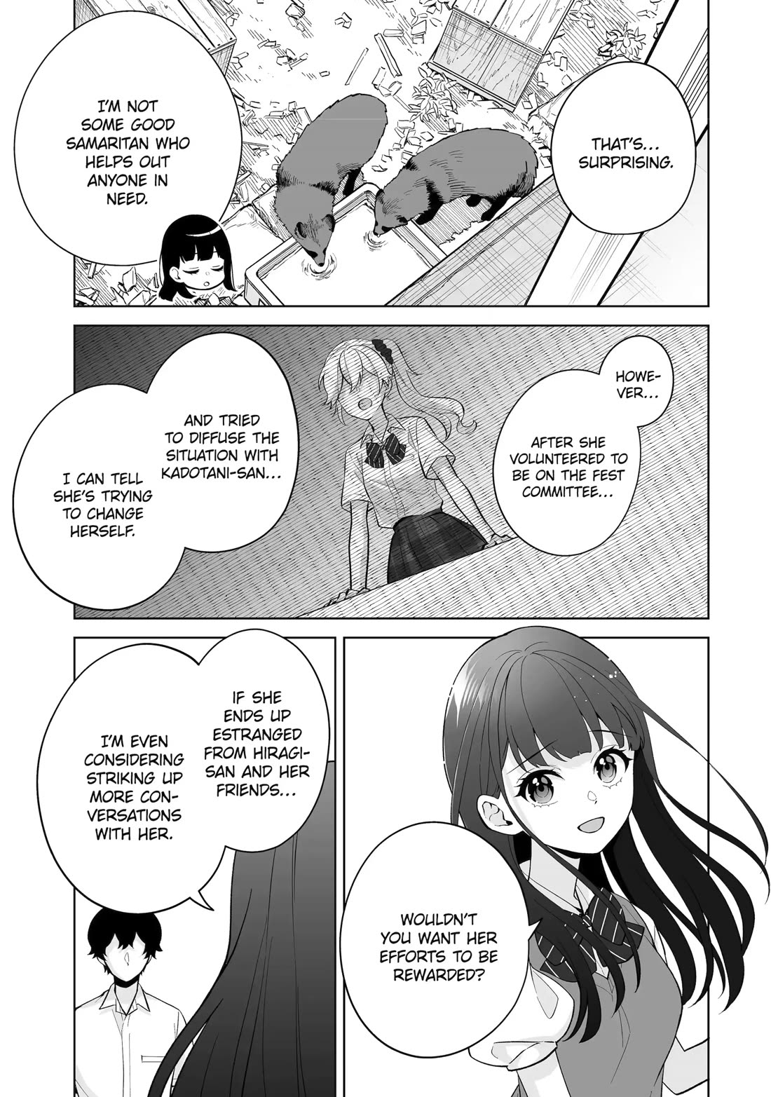 Please Leave Me Alone (For Some Reason, She Wants to Change a Lone Wolf's Helpless High School Life.) Chapter 31 page 7 - Chapter 31