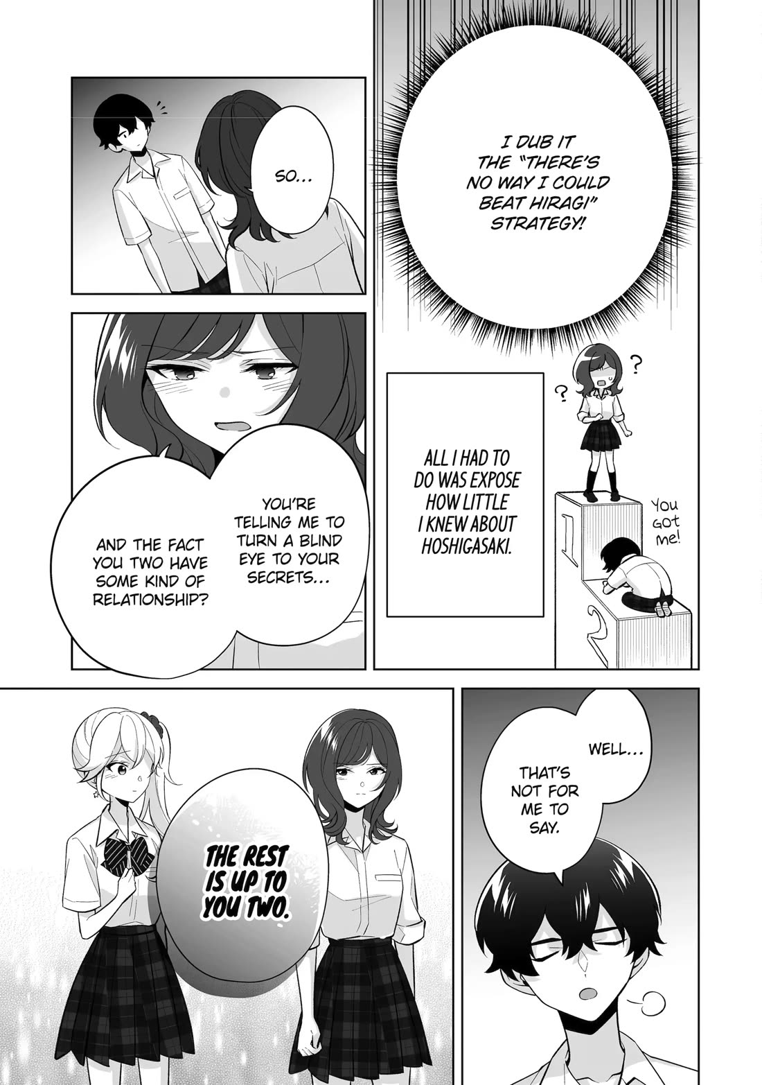 Please Leave Me Alone (For Some Reason, She Wants to Change a Lone Wolf's Helpless High School Life.) Chapter 32 page 13 - Chapter 32