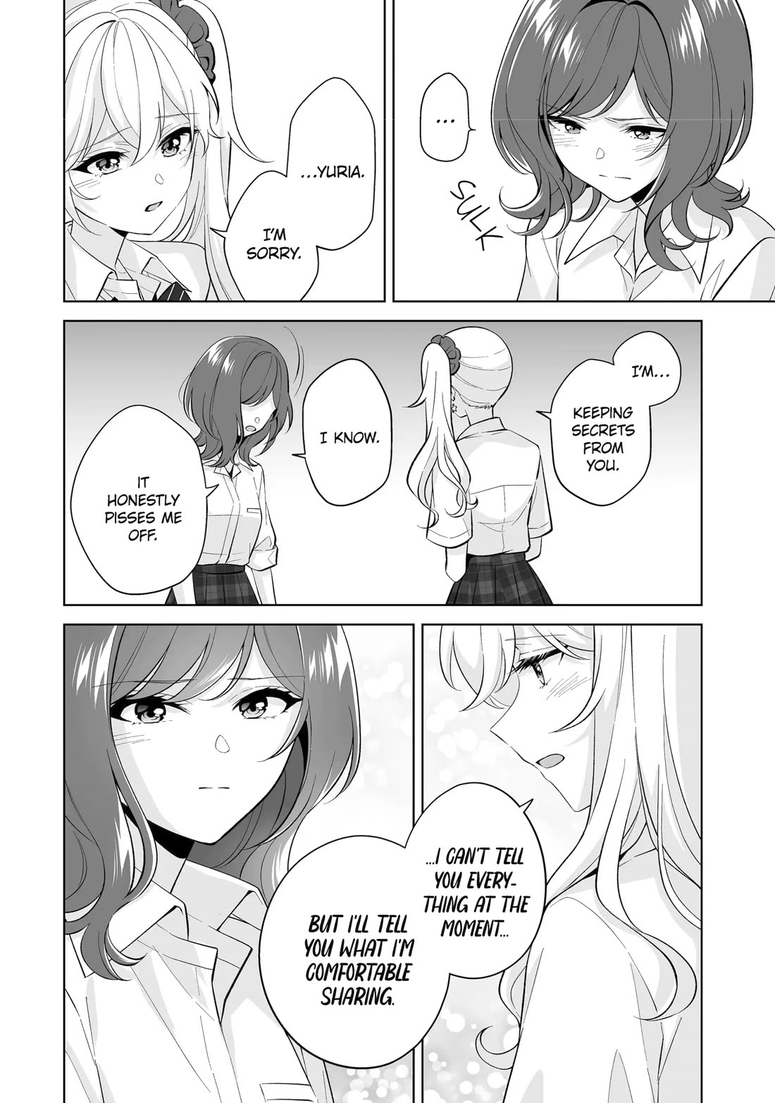 Please Leave Me Alone (For Some Reason, She Wants to Change a Lone Wolf's Helpless High School Life.) Chapter 32 page 14 - Chapter 32