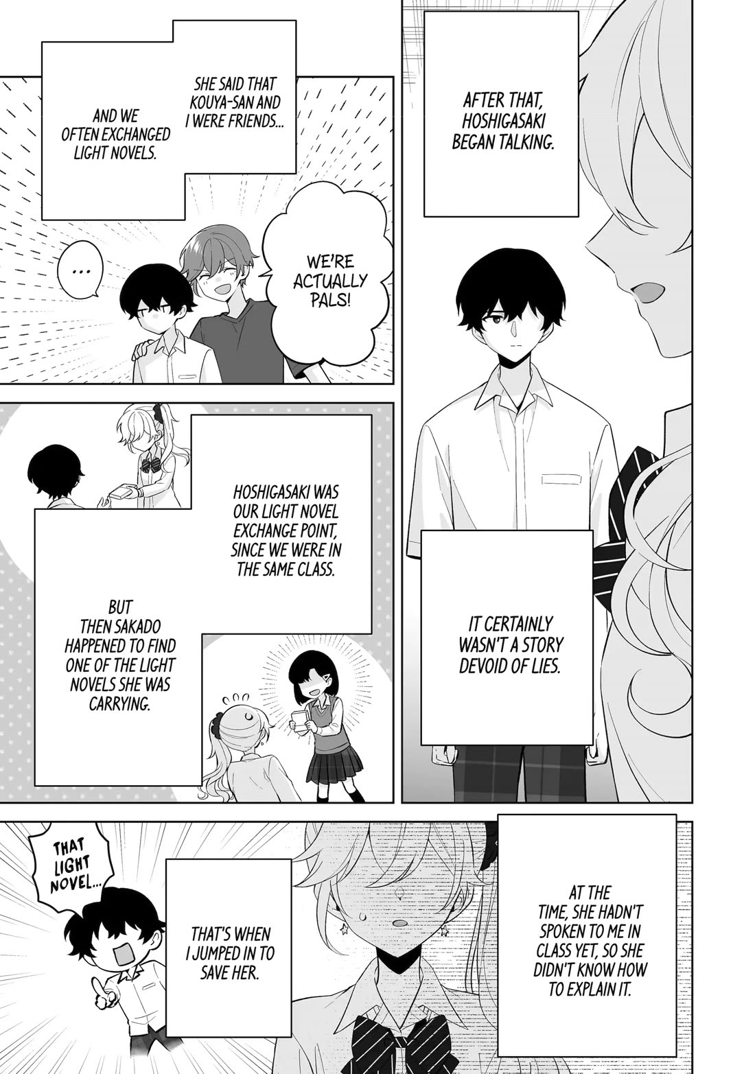 Please Leave Me Alone (For Some Reason, She Wants to Change a Lone Wolf's Helpless High School Life.) Chapter 32 page 15 - Chapter 32