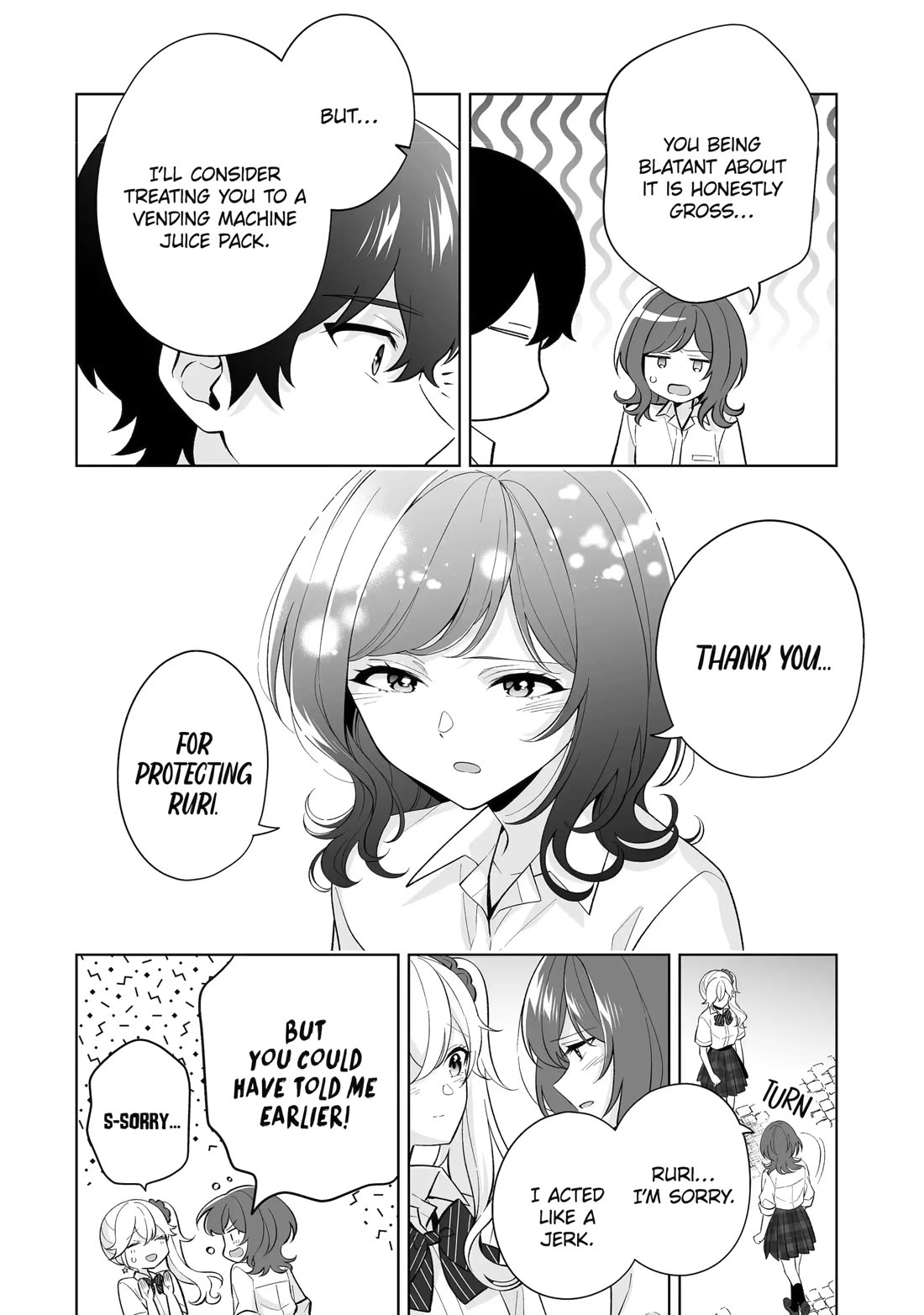 Please Leave Me Alone (For Some Reason, She Wants to Change a Lone Wolf's Helpless High School Life.) Chapter 32 page 18 - Chapter 32