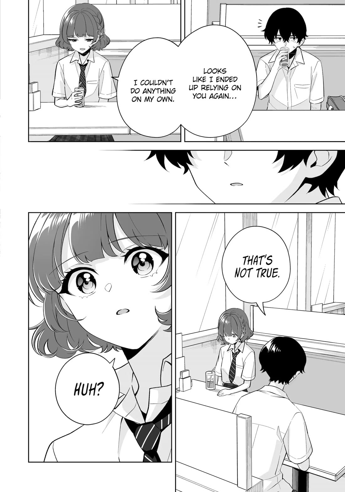 Please Leave Me Alone (For Some Reason, She Wants to Change a Lone Wolf's Helpless High School Life.) Chapter 32 page 26 - Chapter 32