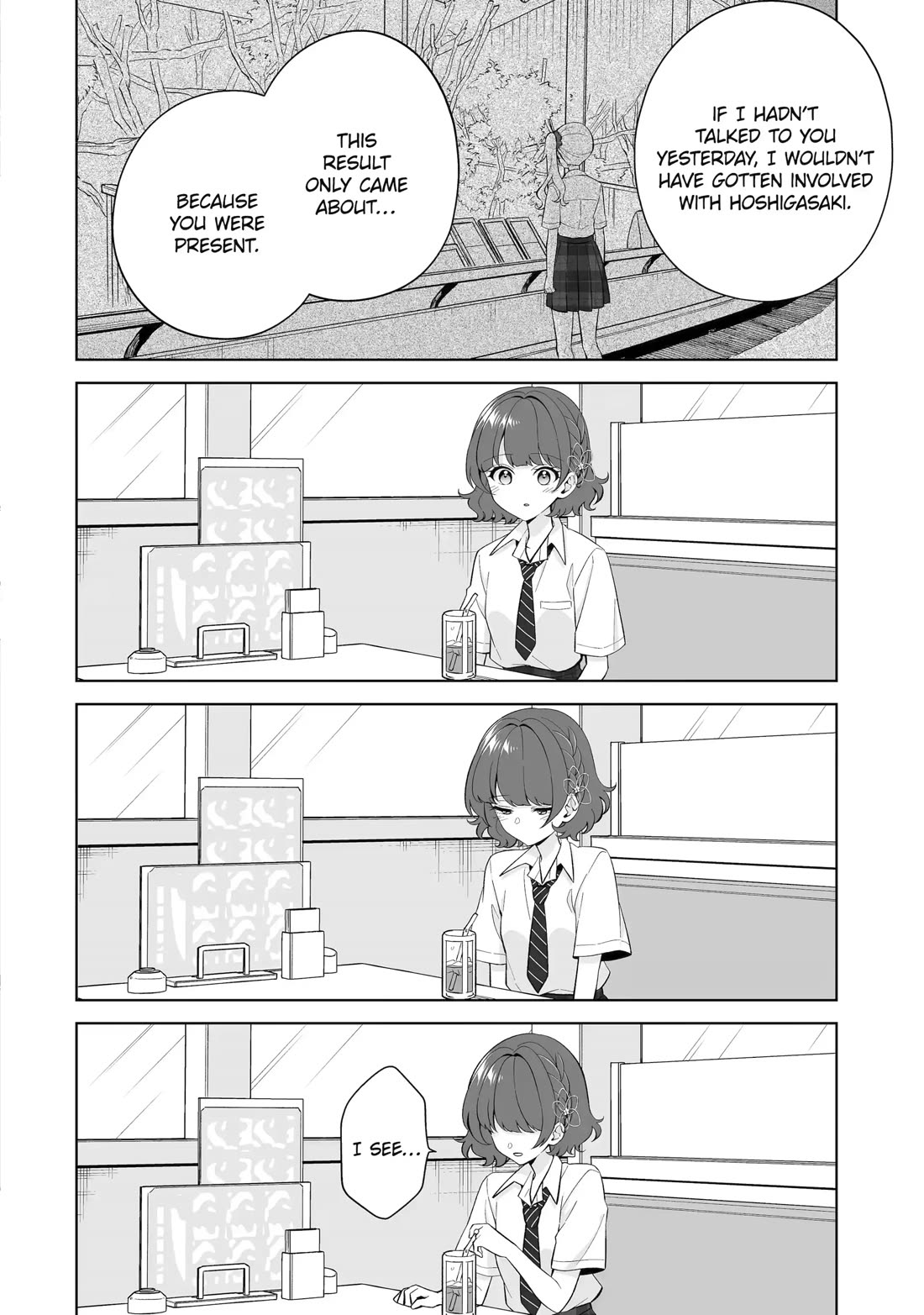 Please Leave Me Alone (For Some Reason, She Wants to Change a Lone Wolf's Helpless High School Life.) Chapter 32 page 28 - Chapter 32