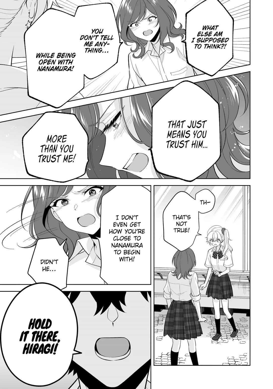 Please Leave Me Alone (For Some Reason, She Wants to Change a Lone Wolf's Helpless High School Life.) Chapter 32 page 7 - Chapter 32