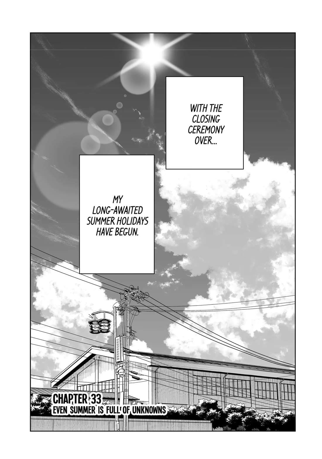 Please Leave Me Alone (For Some Reason, She Wants to Change a Lone Wolf's Helpless High School Life.) Chapter 33 page 1 - Chapter 33