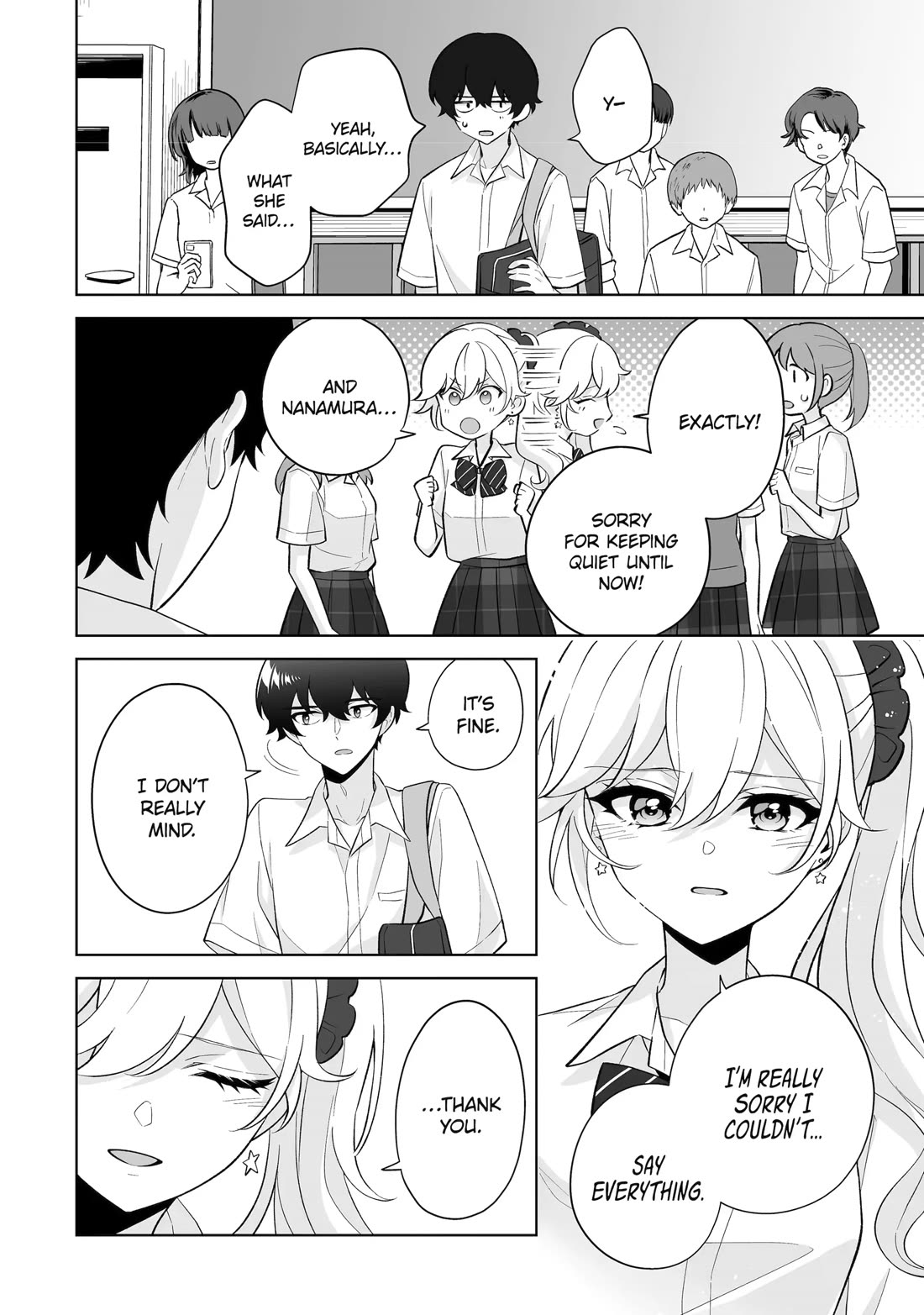 Please Leave Me Alone (For Some Reason, She Wants to Change a Lone Wolf's Helpless High School Life.) Chapter 33 page 10 - Chapter 33