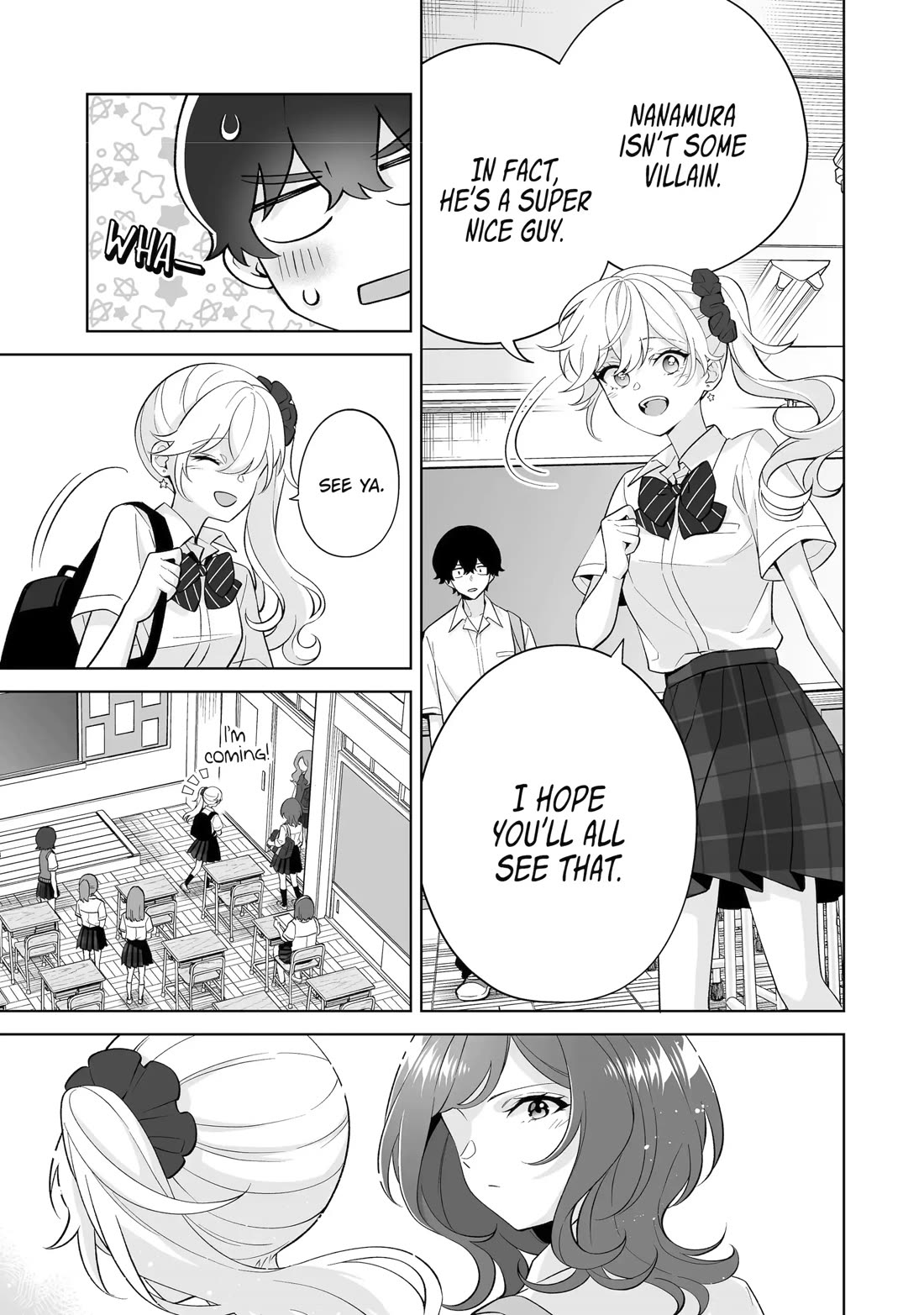 Please Leave Me Alone (For Some Reason, She Wants to Change a Lone Wolf's Helpless High School Life.) Chapter 33 page 11 - Chapter 33