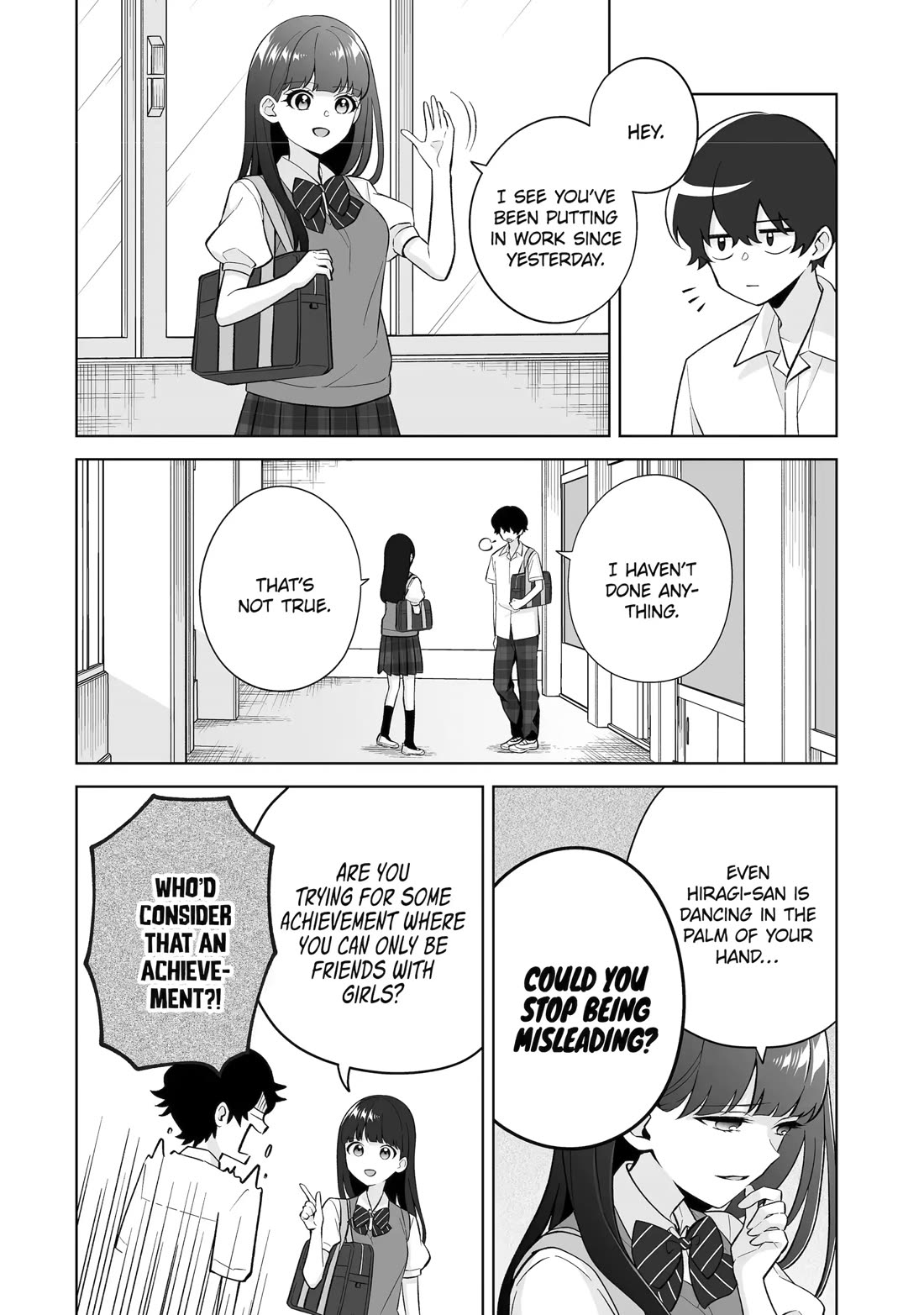 Please Leave Me Alone (For Some Reason, She Wants to Change a Lone Wolf's Helpless High School Life.) Chapter 33 page 14 - Chapter 33