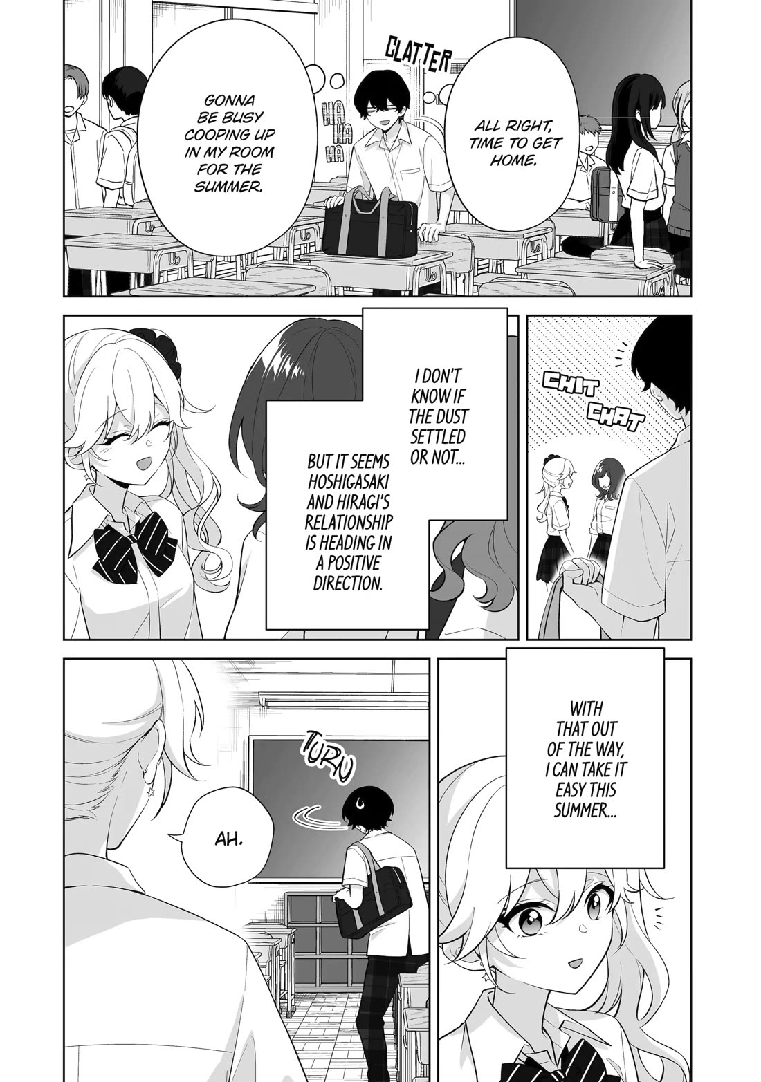 Please Leave Me Alone (For Some Reason, She Wants to Change a Lone Wolf's Helpless High School Life.) Chapter 33 page 2 - Chapter 33