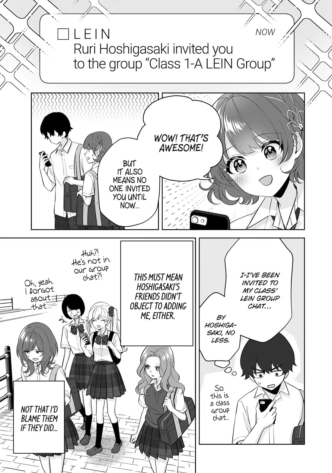 Please Leave Me Alone (For Some Reason, She Wants to Change a Lone Wolf's Helpless High School Life.) Chapter 33 page 21 - Chapter 33