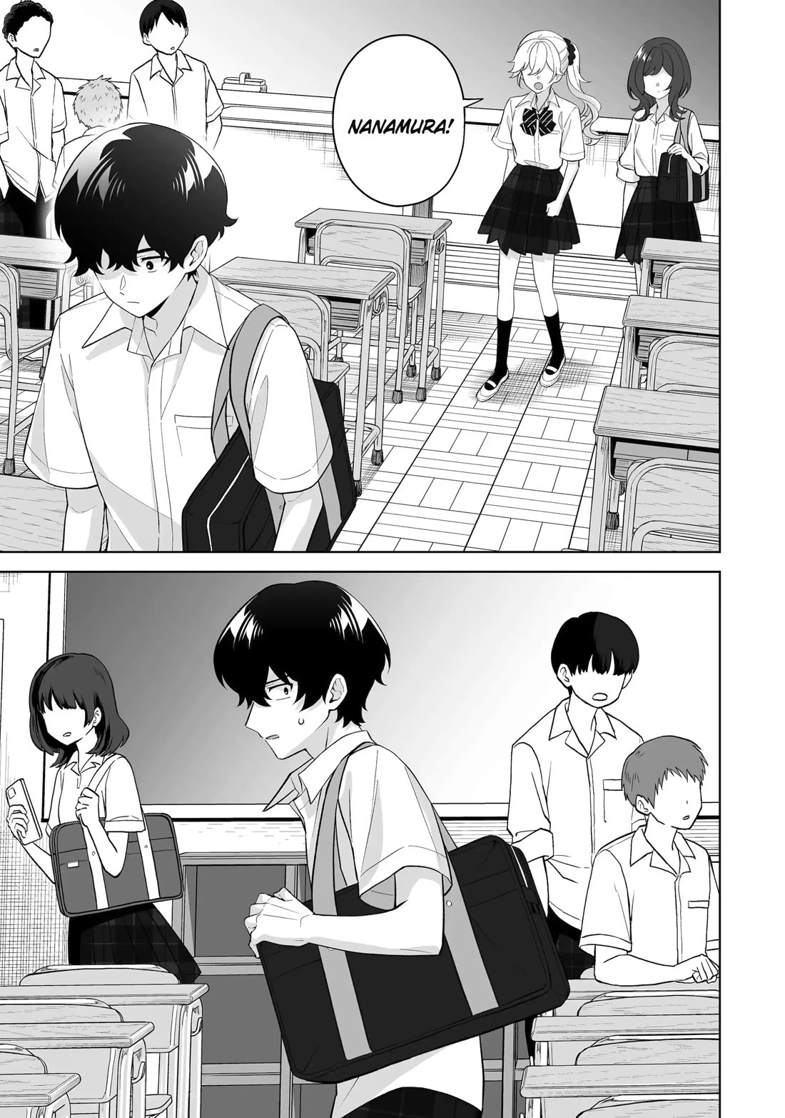 Please Leave Me Alone (For Some Reason, She Wants to Change a Lone Wolf's Helpless High School Life.) Chapter 33 page 3 - Chapter 33