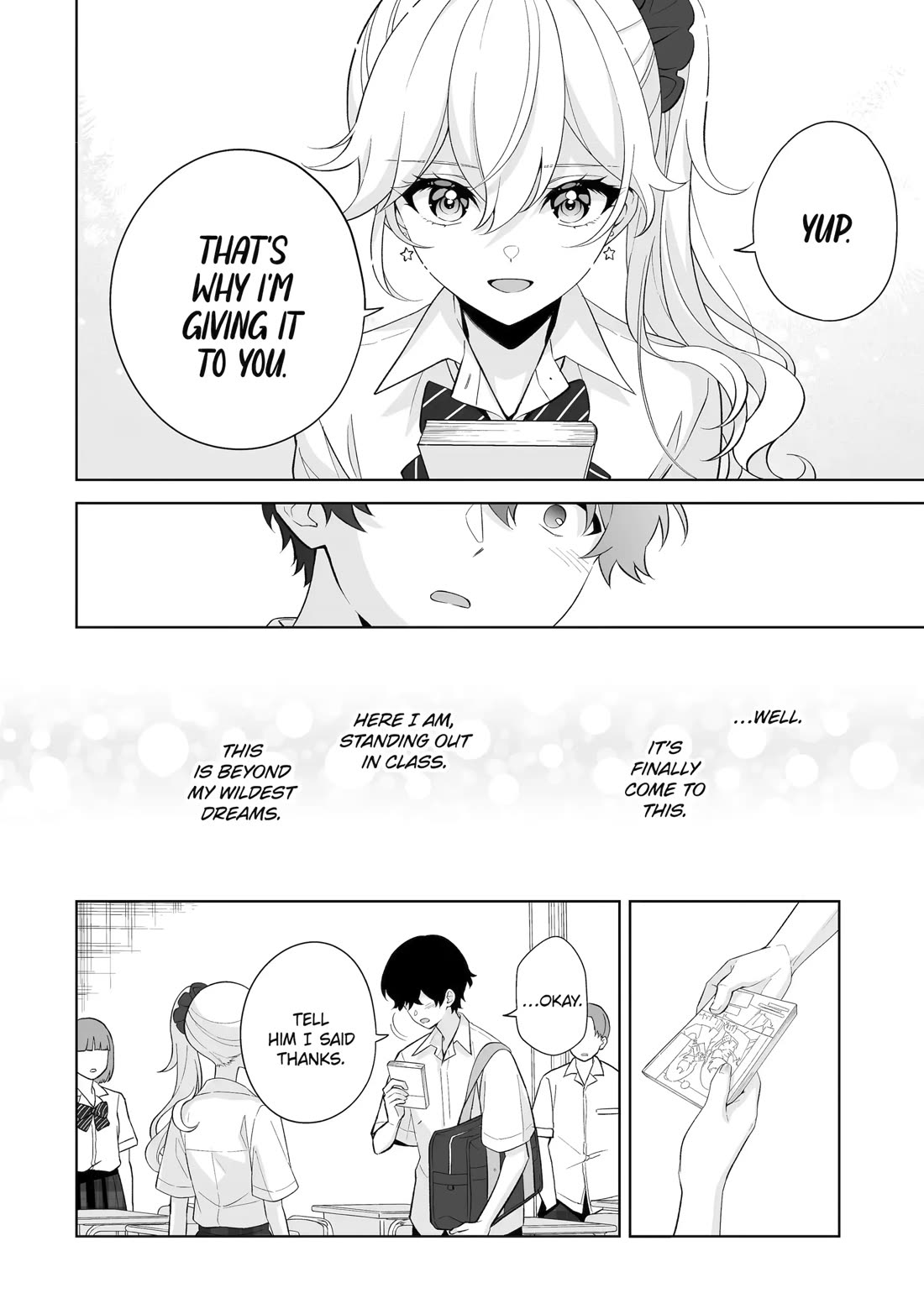 Please Leave Me Alone (For Some Reason, She Wants to Change a Lone Wolf's Helpless High School Life.) Chapter 33 page 6 - Chapter 33