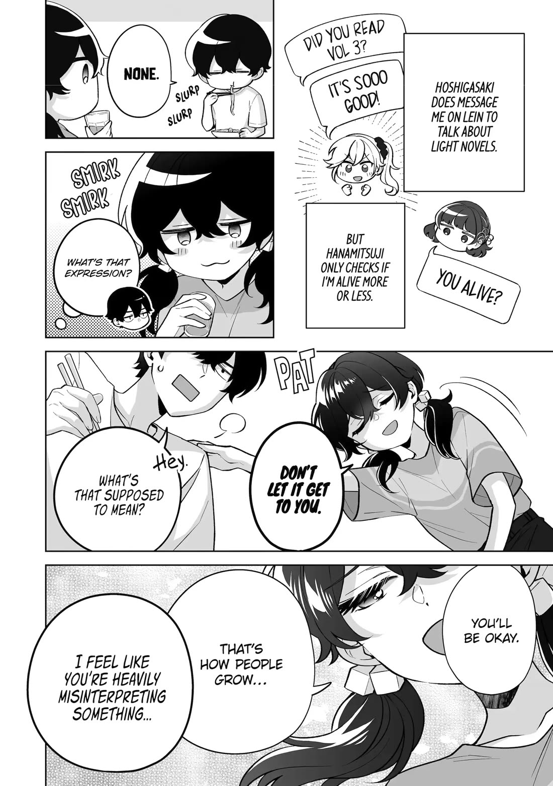 Please Leave Me Alone (For Some Reason, She Wants to Change a Lone Wolf's Helpless High School Life.) Chapter 34 page 10 - Chapter 34