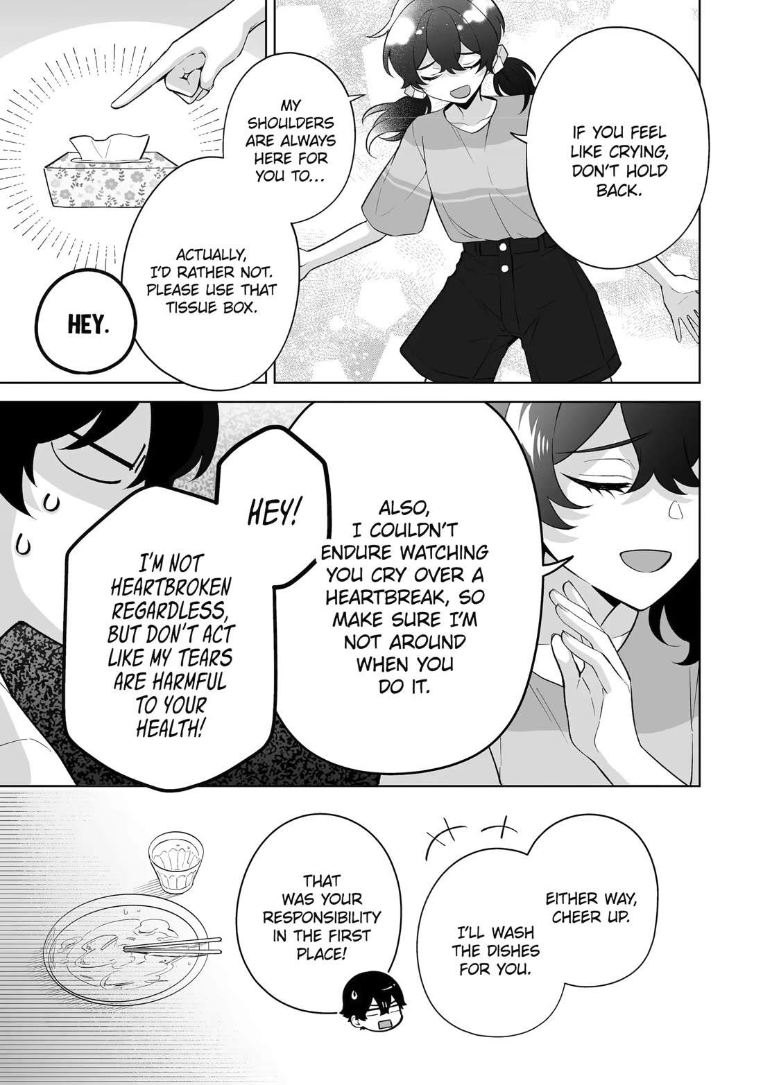 Please Leave Me Alone (For Some Reason, She Wants to Change a Lone Wolf's Helpless High School Life.) Chapter 34 page 11 - Chapter 34