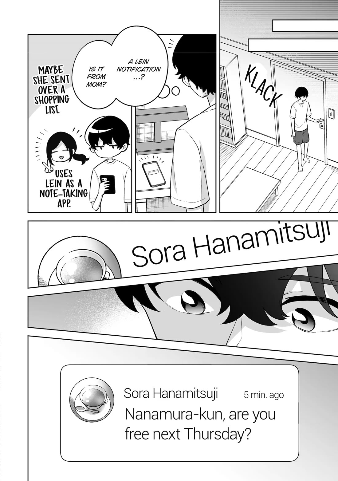 Please Leave Me Alone (For Some Reason, She Wants to Change a Lone Wolf's Helpless High School Life.) Chapter 34 page 12 - Chapter 34