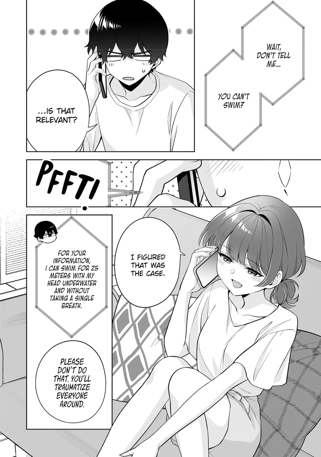 Please Leave Me Alone (For Some Reason, She Wants to Change a Lone Wolf's Helpless High School Life.) Chapter 34 page 20 - Chapter 34