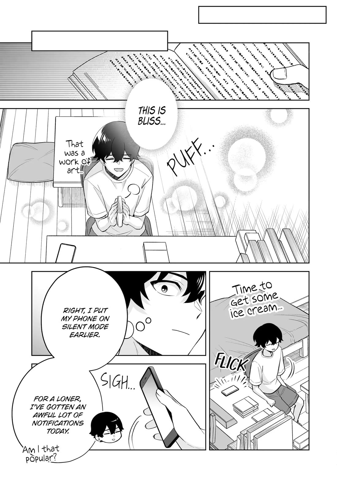 Please Leave Me Alone (For Some Reason, She Wants to Change a Lone Wolf's Helpless High School Life.) Chapter 34 page 25 - Chapter 34