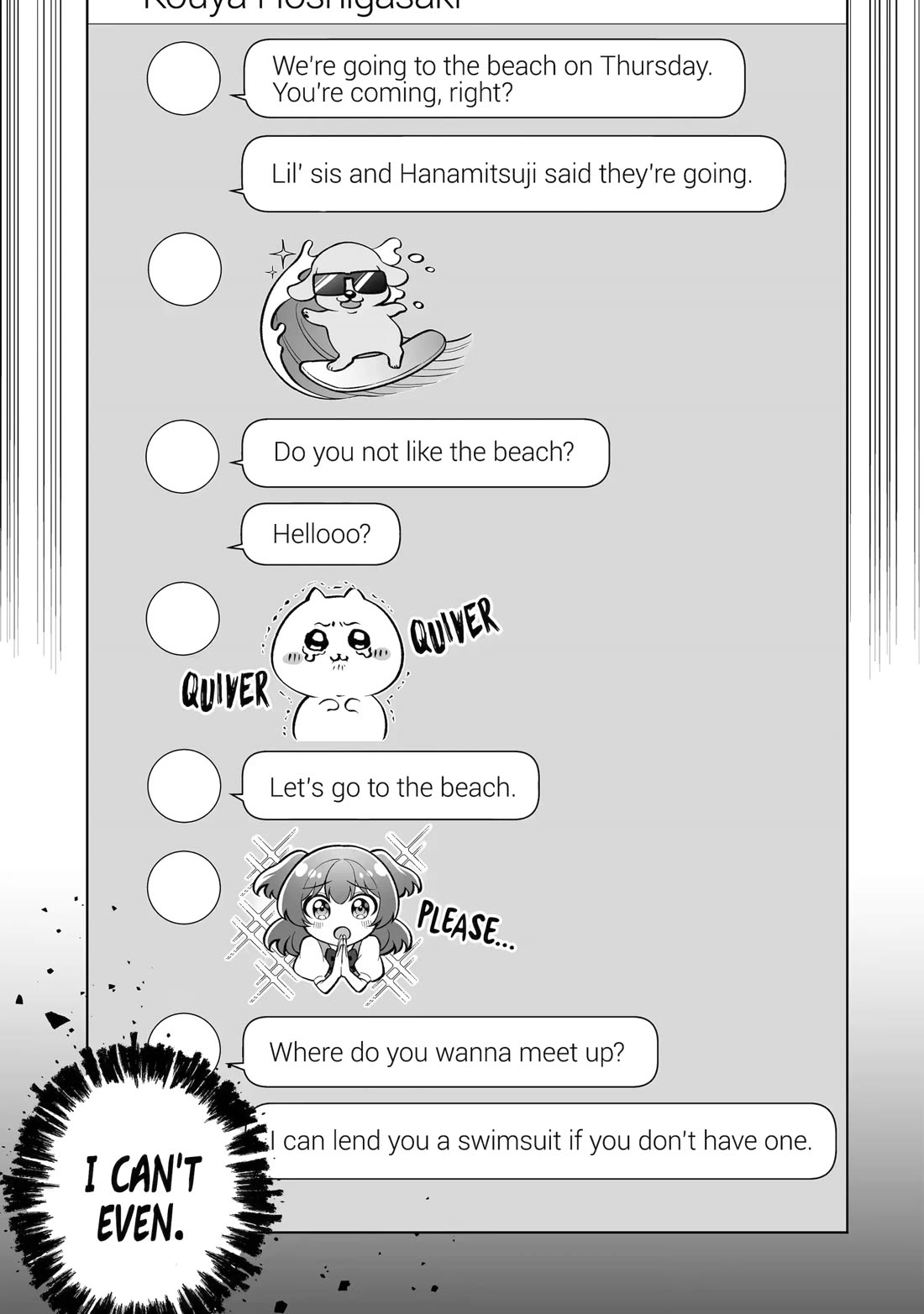 Please Leave Me Alone (For Some Reason, She Wants to Change a Lone Wolf's Helpless High School Life.) Chapter 34 page 27 - Chapter 34