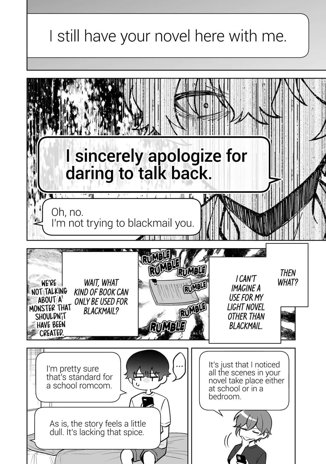 Please Leave Me Alone (For Some Reason, She Wants to Change a Lone Wolf's Helpless High School Life.) Chapter 34 page 30 - Chapter 34