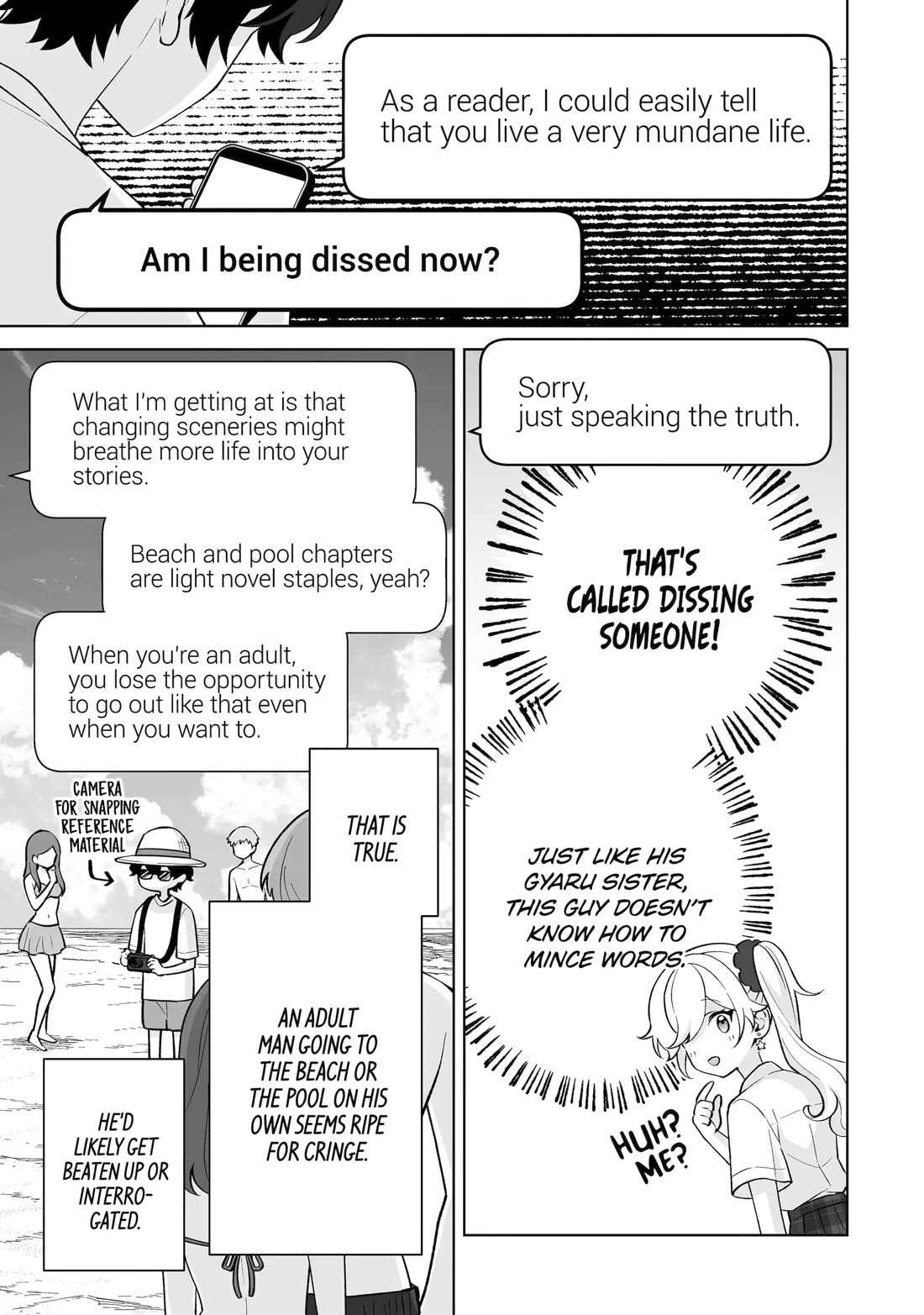 Please Leave Me Alone (For Some Reason, She Wants to Change a Lone Wolf's Helpless High School Life.) Chapter 34 page 31 - Chapter 34