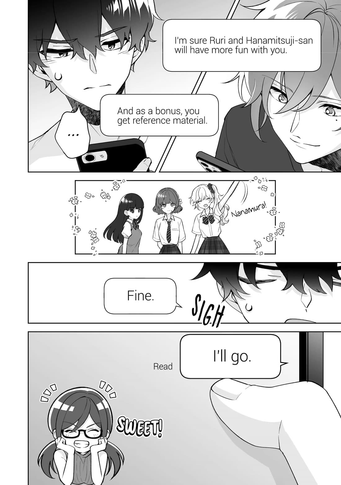 Please Leave Me Alone (For Some Reason, She Wants to Change a Lone Wolf's Helpless High School Life.) Chapter 34 page 32 - Chapter 34
