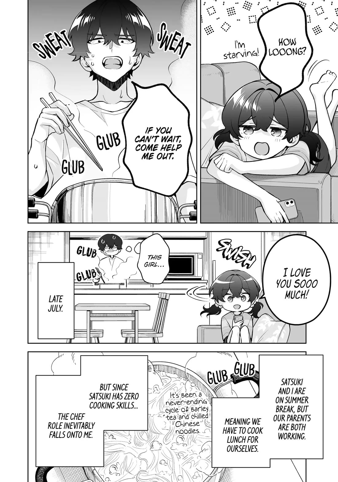 Please Leave Me Alone (For Some Reason, She Wants to Change a Lone Wolf's Helpless High School Life.) Chapter 34 page 4 - Chapter 34