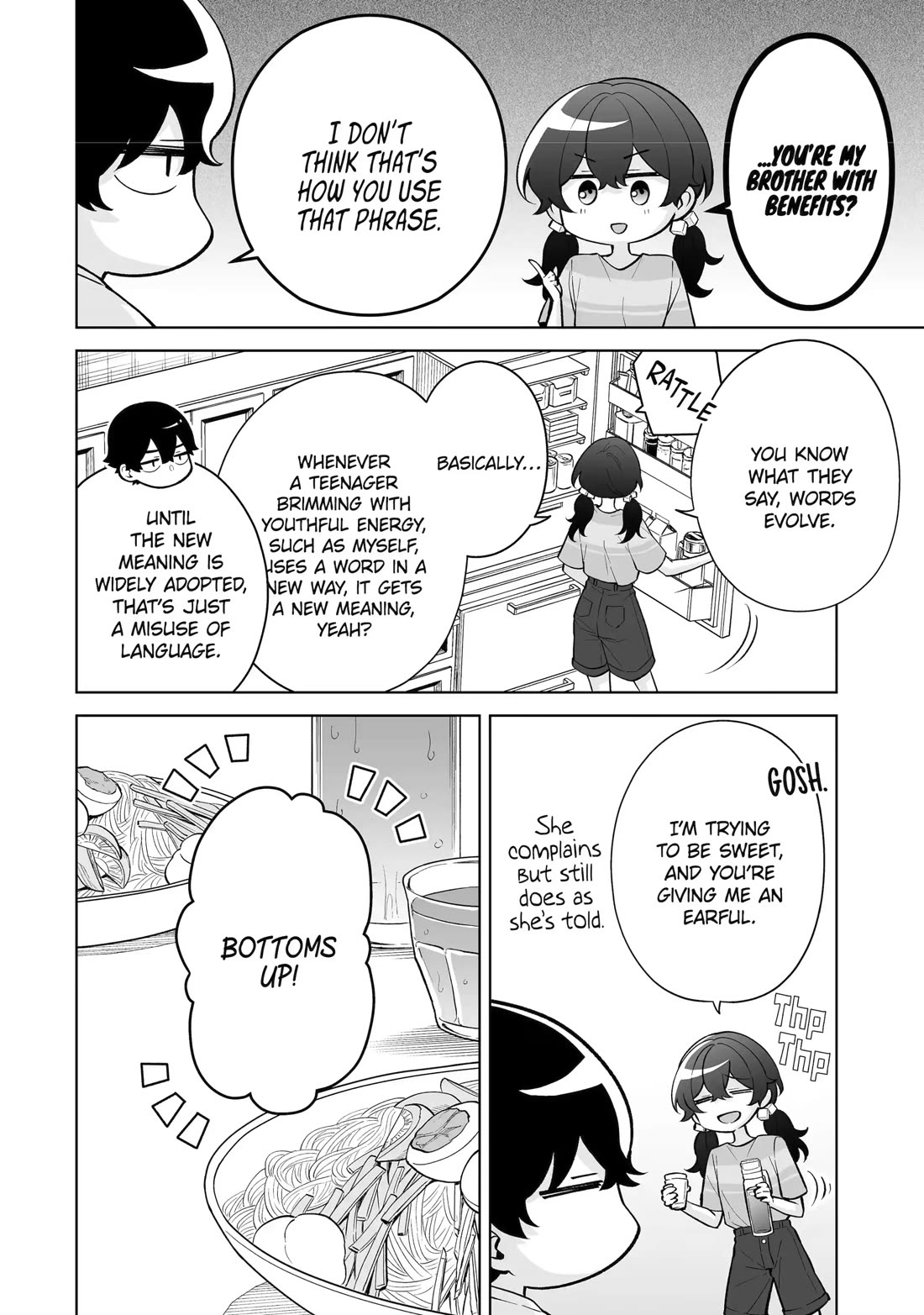 Please Leave Me Alone (For Some Reason, She Wants to Change a Lone Wolf's Helpless High School Life.) Chapter 34 page 6 - Chapter 34