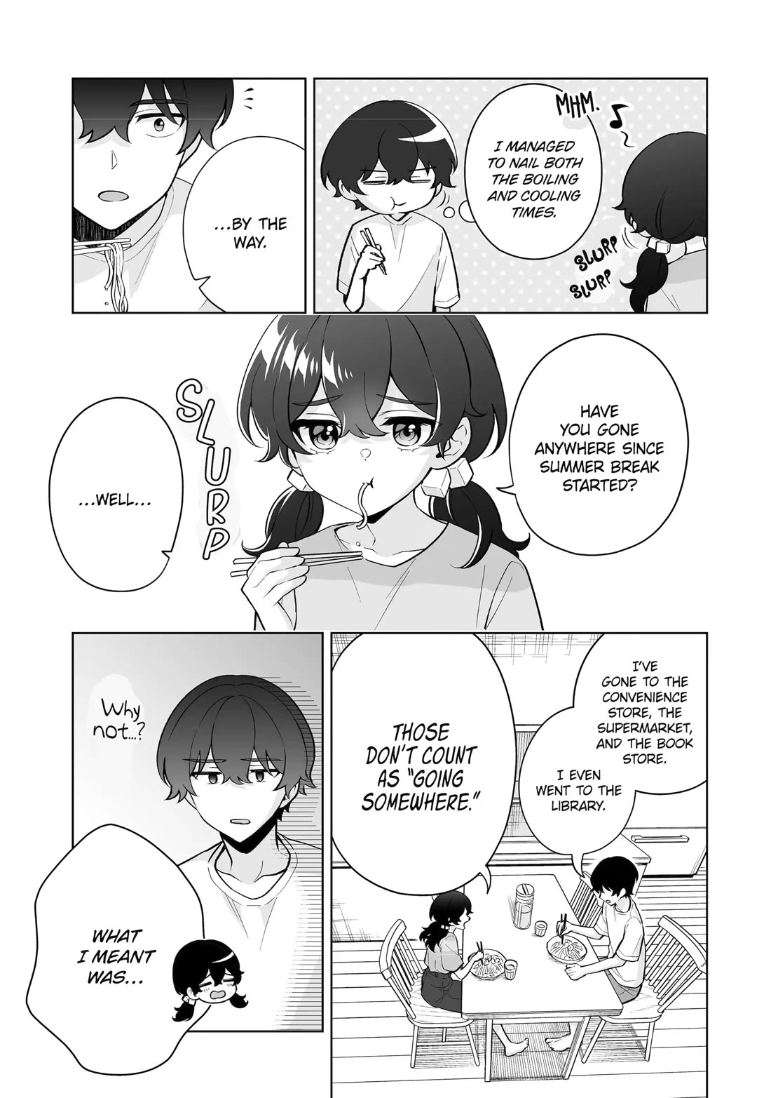 Please Leave Me Alone (For Some Reason, She Wants to Change a Lone Wolf's Helpless High School Life.) Chapter 34 page 7 - Chapter 34