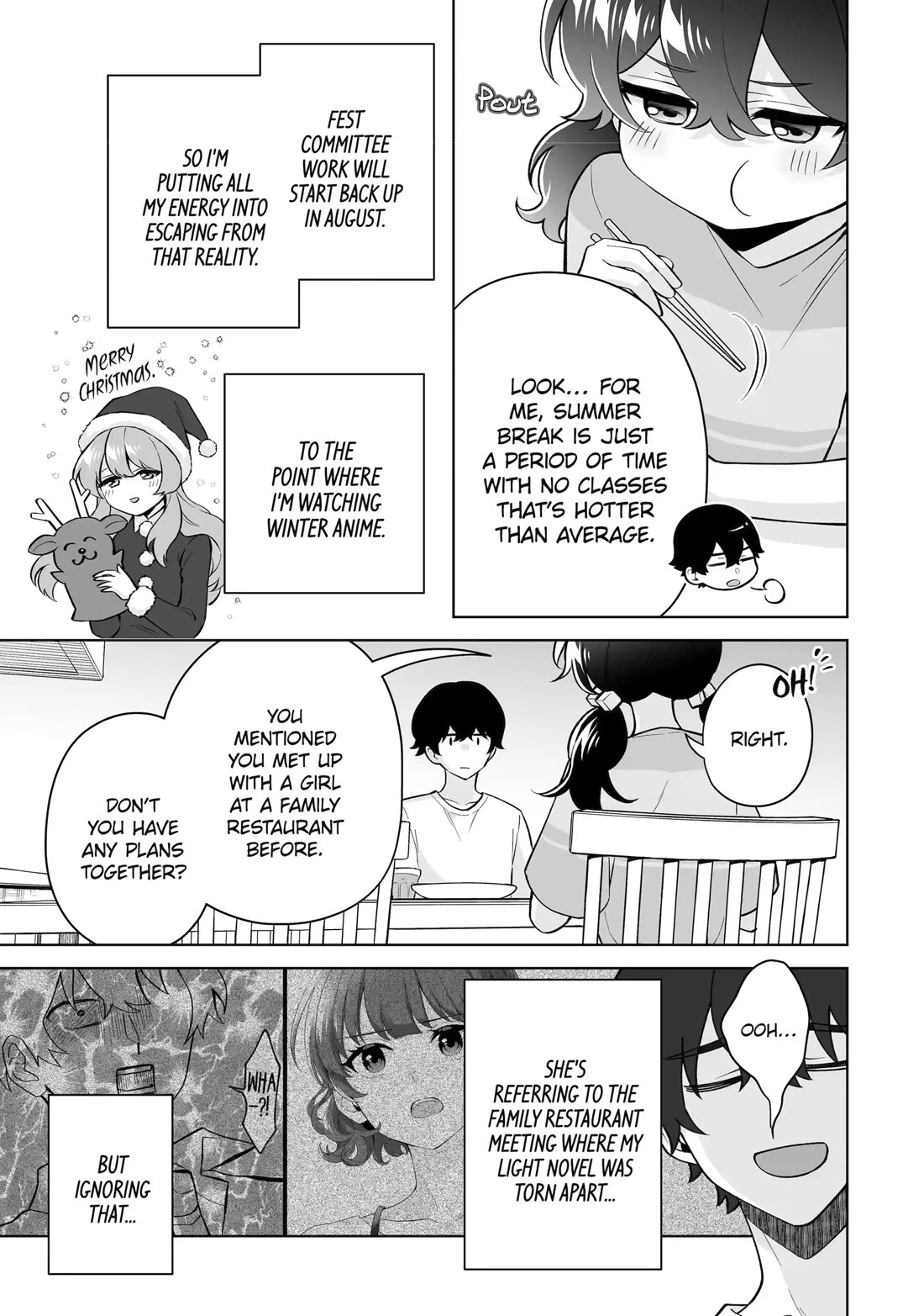 Please Leave Me Alone (For Some Reason, She Wants to Change a Lone Wolf's Helpless High School Life.) Chapter 34 page 9 - Chapter 34