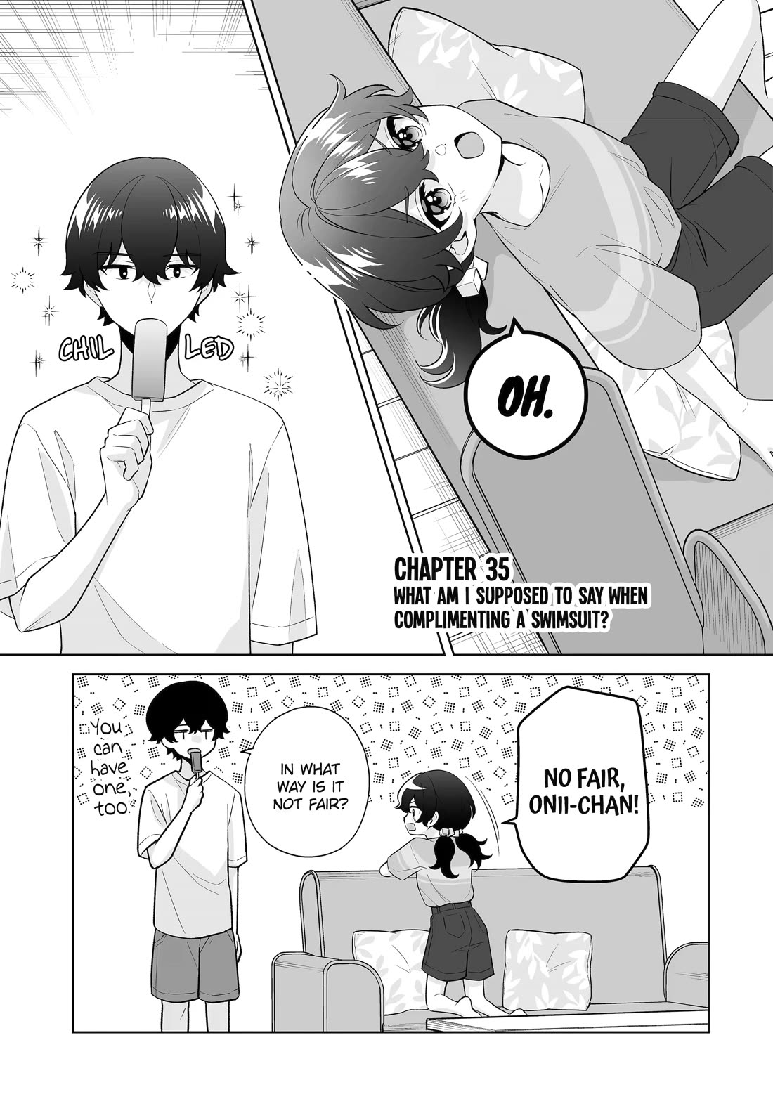 Please Leave Me Alone (For Some Reason, She Wants to Change a Lone Wolf's Helpless High School Life.) Chapter 35 page 1 - Chapter 35