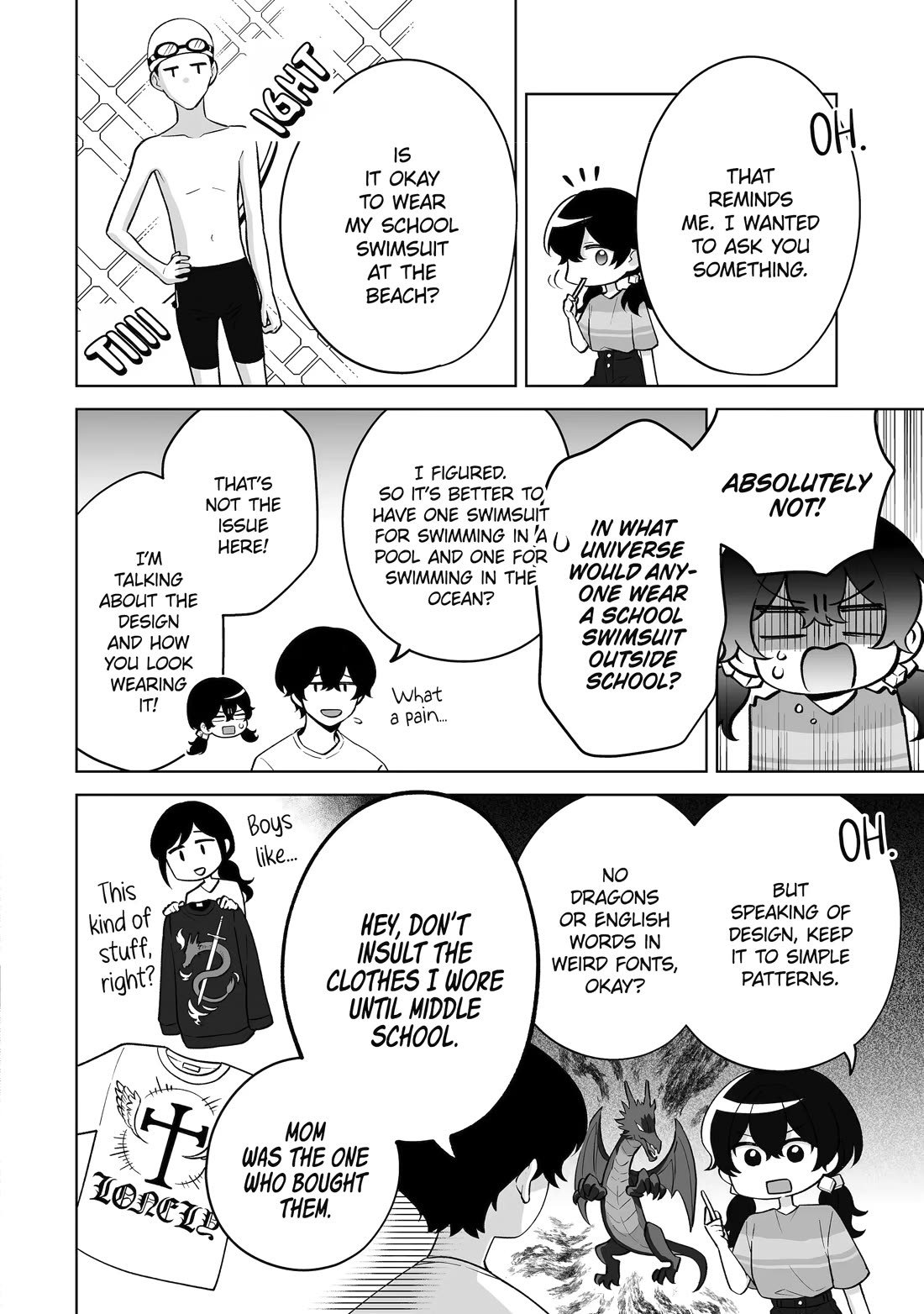Please Leave Me Alone (For Some Reason, She Wants to Change a Lone Wolf's Helpless High School Life.) Chapter 35 page 10 - Chapter 35