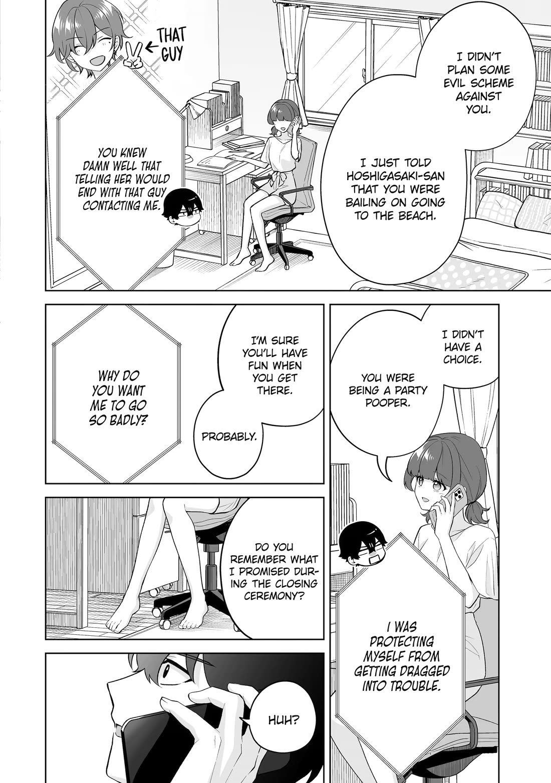 Please Leave Me Alone (For Some Reason, She Wants to Change a Lone Wolf's Helpless High School Life.) Chapter 35 page 12 - Chapter 35