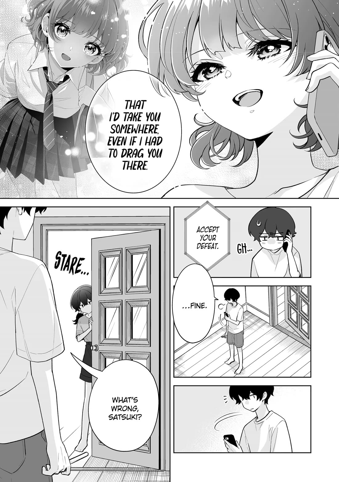 Please Leave Me Alone (For Some Reason, She Wants to Change a Lone Wolf's Helpless High School Life.) Chapter 35 page 13 - Chapter 35
