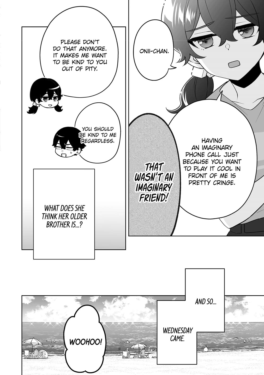 Please Leave Me Alone (For Some Reason, She Wants to Change a Lone Wolf's Helpless High School Life.) Chapter 35 page 14 - Chapter 35