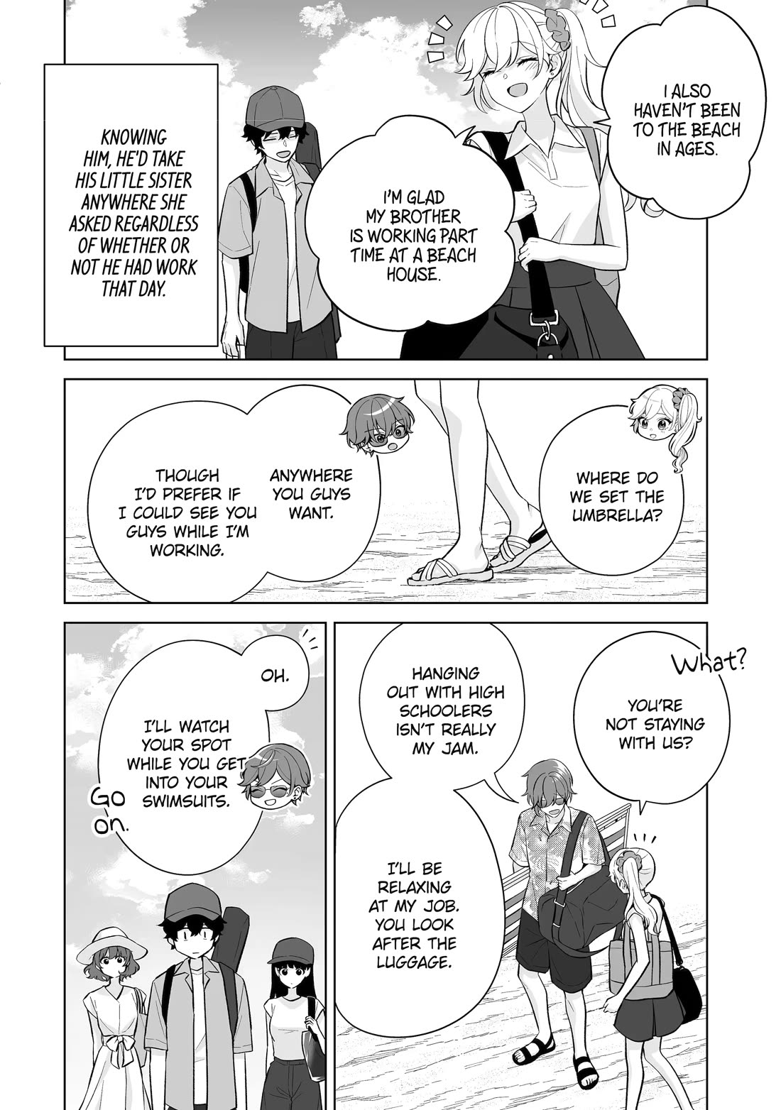 Please Leave Me Alone (For Some Reason, She Wants to Change a Lone Wolf's Helpless High School Life.) Chapter 35 page 20 - Chapter 35
