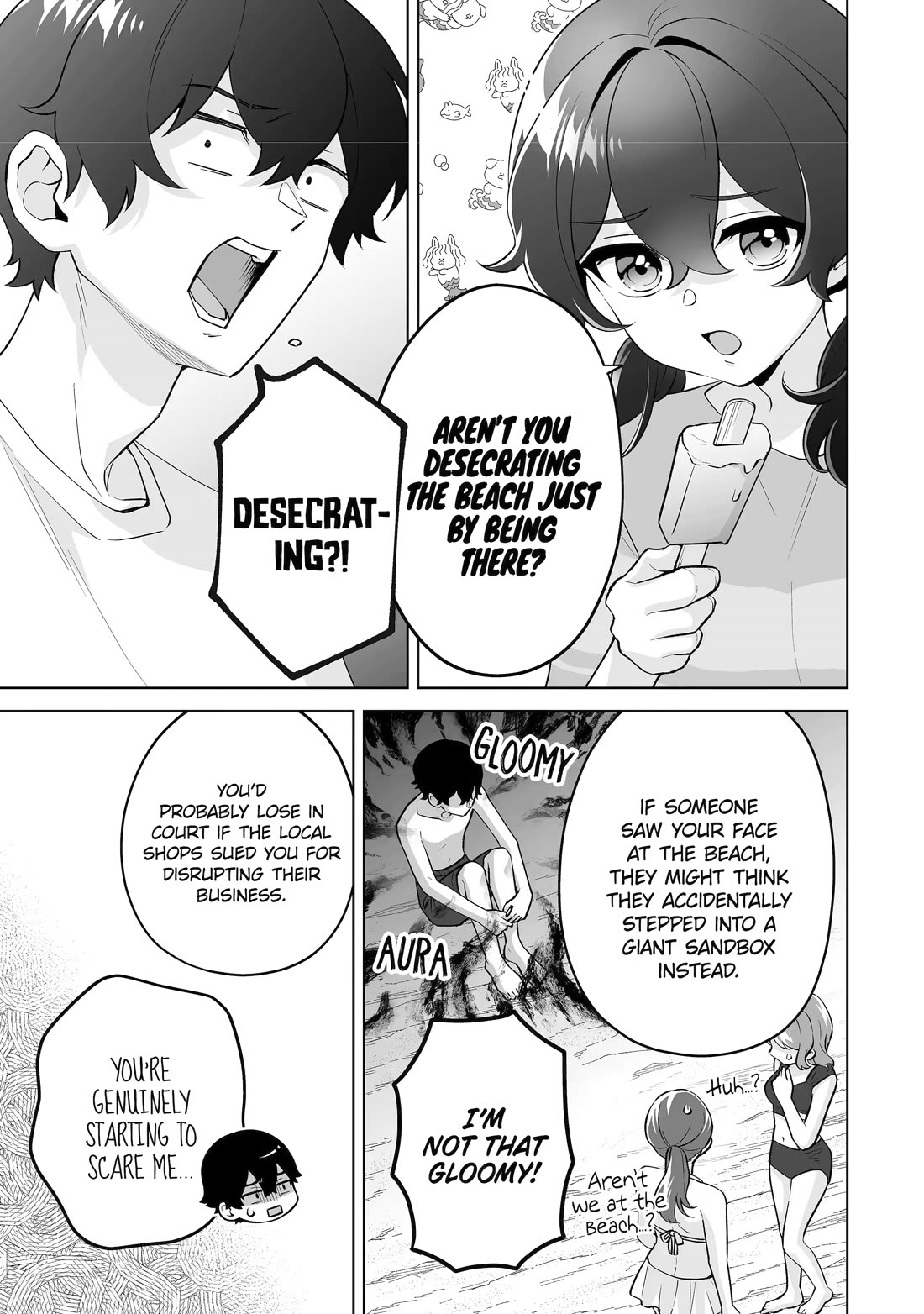 Please Leave Me Alone (For Some Reason, She Wants to Change a Lone Wolf's Helpless High School Life.) Chapter 35 page 9 - Chapter 35