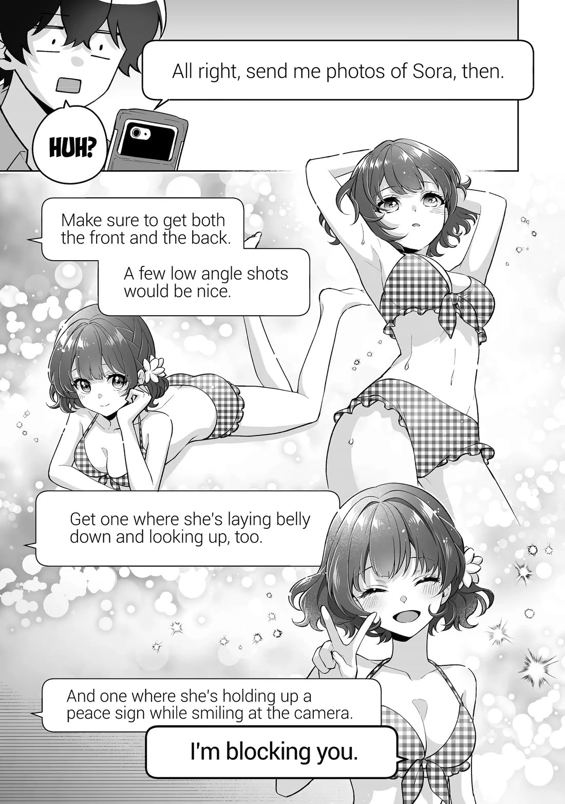 Please Leave Me Alone (For Some Reason, She Wants to Change a Lone Wolf's Helpless High School Life.) Chapter 36 page 15 - Chapter 36