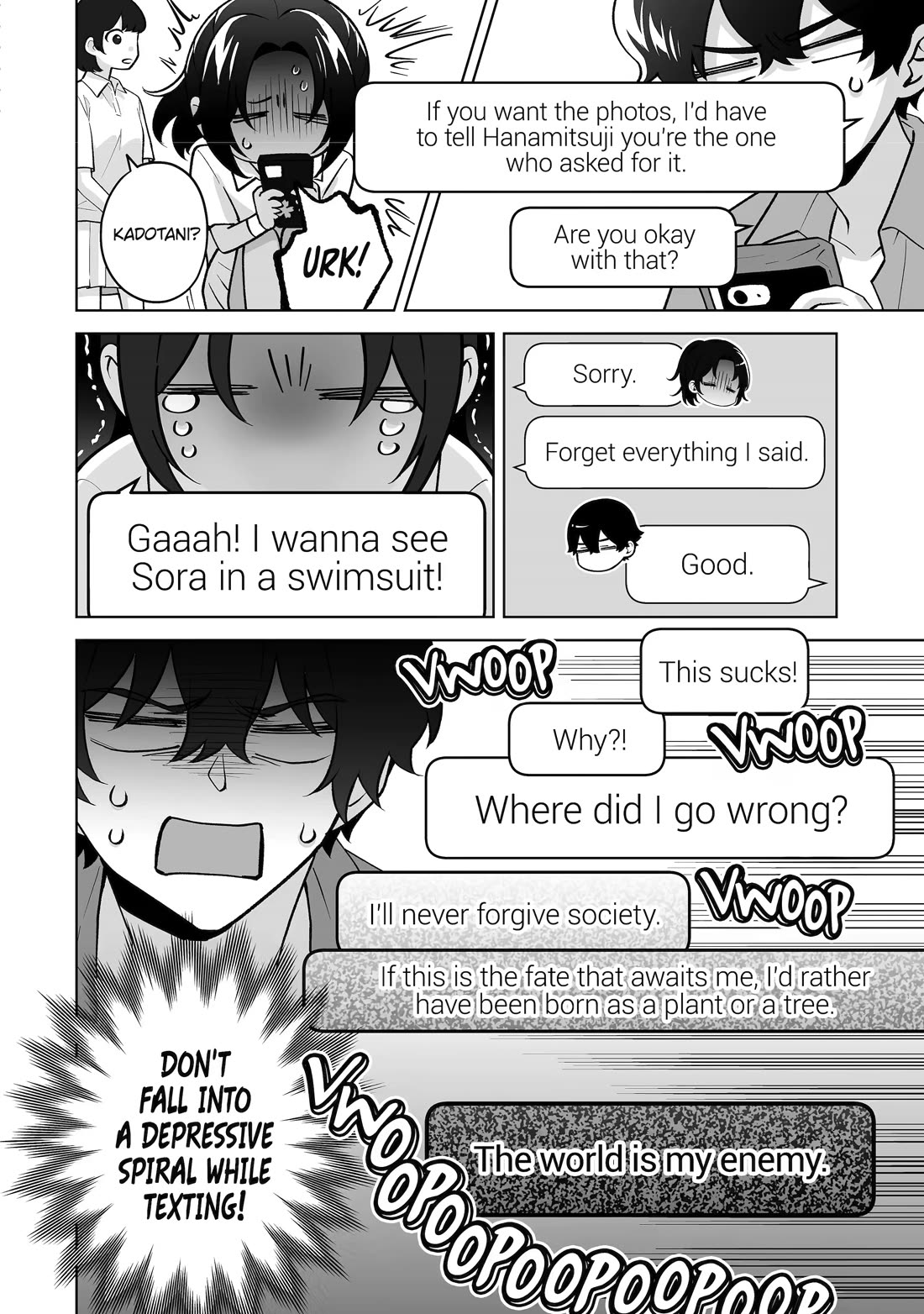 Please Leave Me Alone (For Some Reason, She Wants to Change a Lone Wolf's Helpless High School Life.) Chapter 36 page 16 - Chapter 36