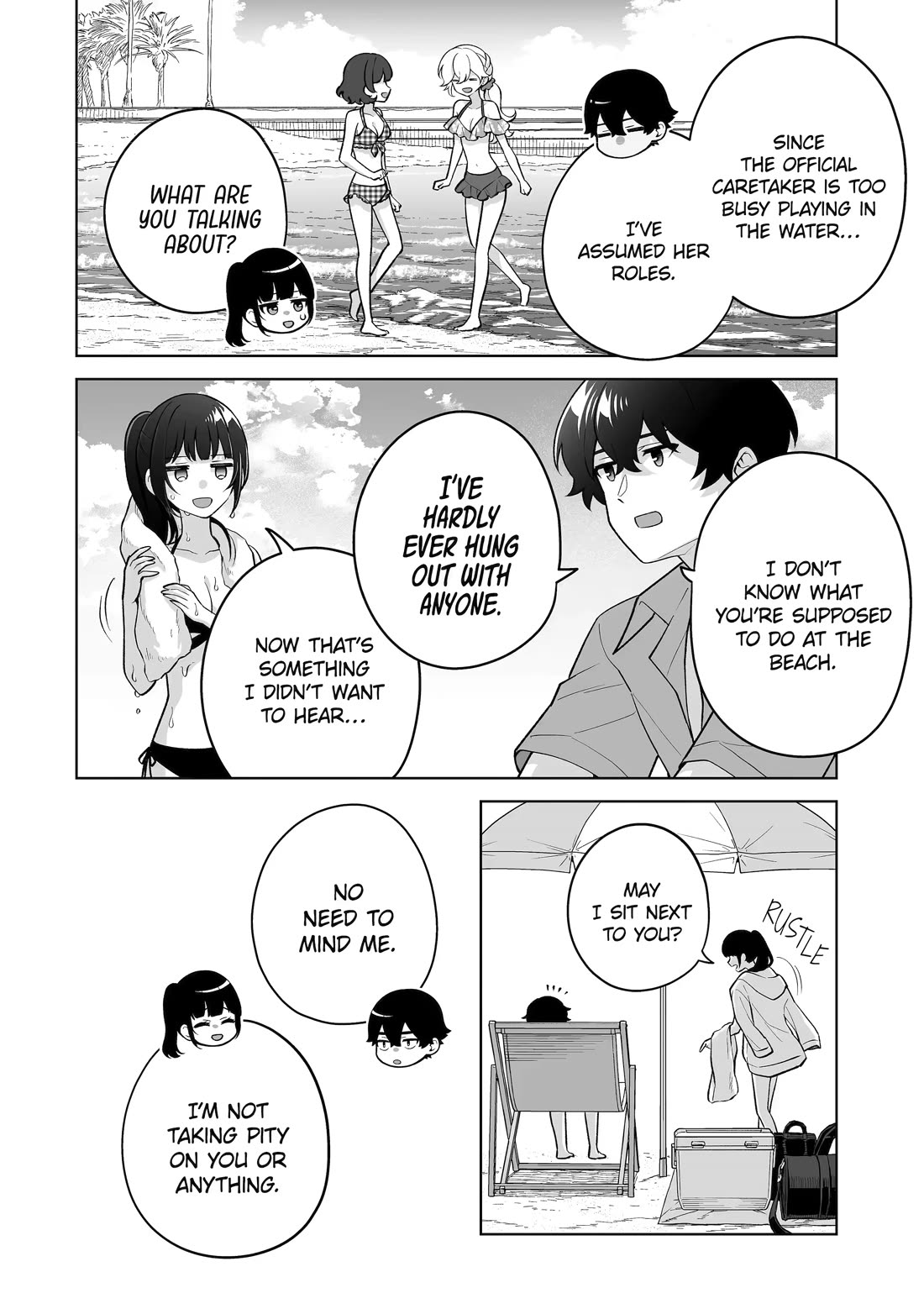Please Leave Me Alone (For Some Reason, She Wants to Change a Lone Wolf's Helpless High School Life.) Chapter 36 page 18 - Chapter 36
