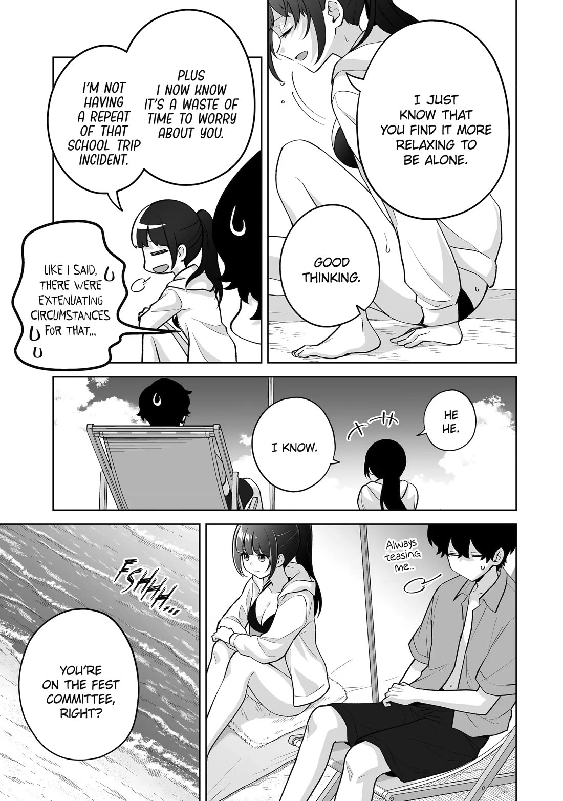 Please Leave Me Alone (For Some Reason, She Wants to Change a Lone Wolf's Helpless High School Life.) Chapter 36 page 19 - Chapter 36